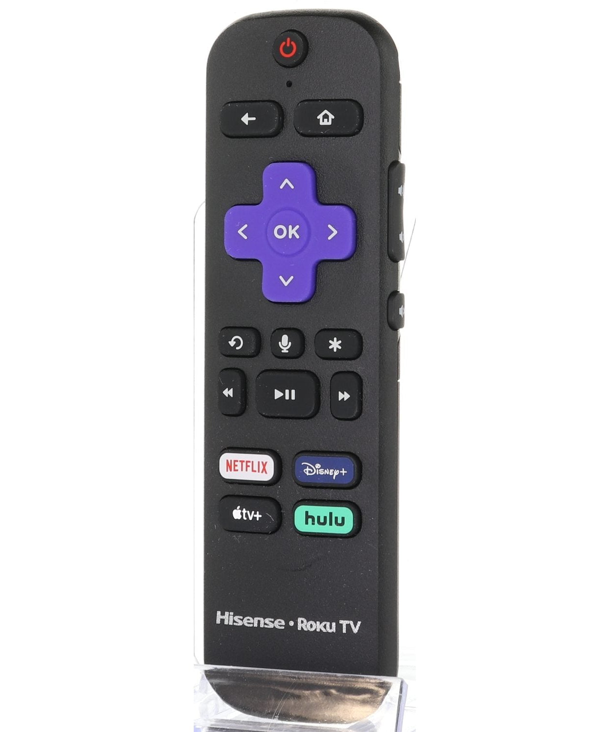 Hisense RC-EL5 / HU-RCRUS-23W 2022 ROKU TV Remote Control | Voice | RF | Netflix | Disney + | - Apple TV + | Hulu - HURCRUS23W