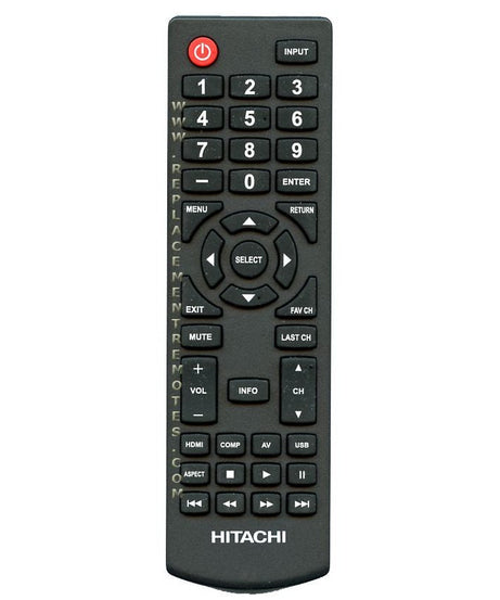 Hitachi 098003063100 TV Remote Control