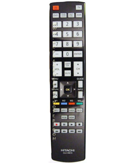 Hitachi CLU-4981S TV Remote Control
