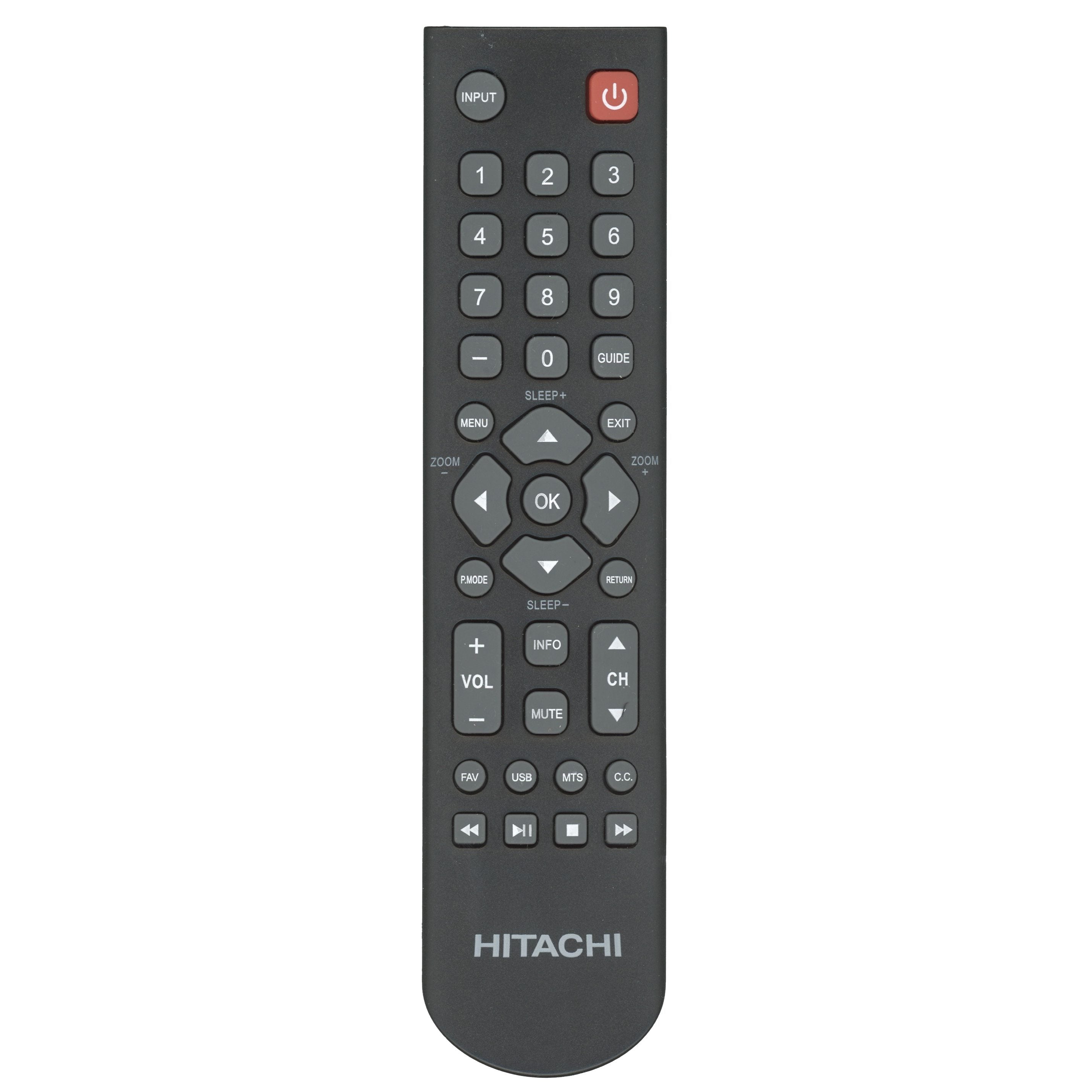 Hitachi X490002 TV Remote Control