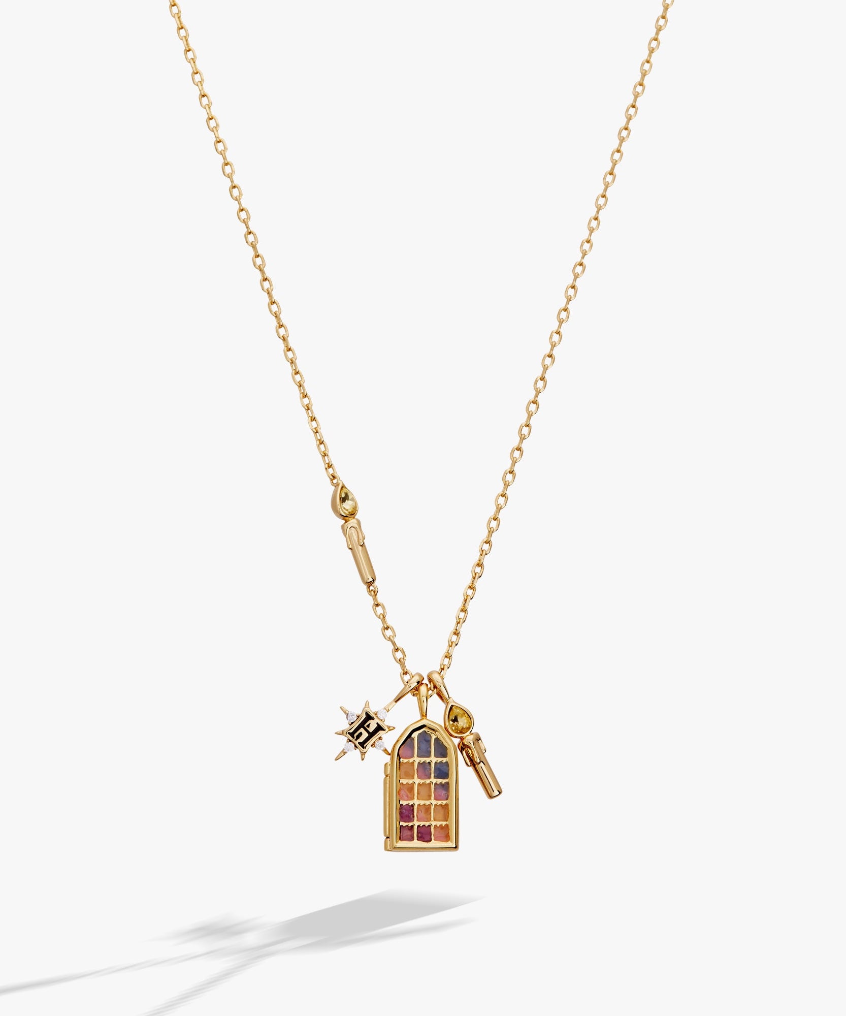 Harry Potter™ Hogwarts Great Hall Cluster Charm Necklace