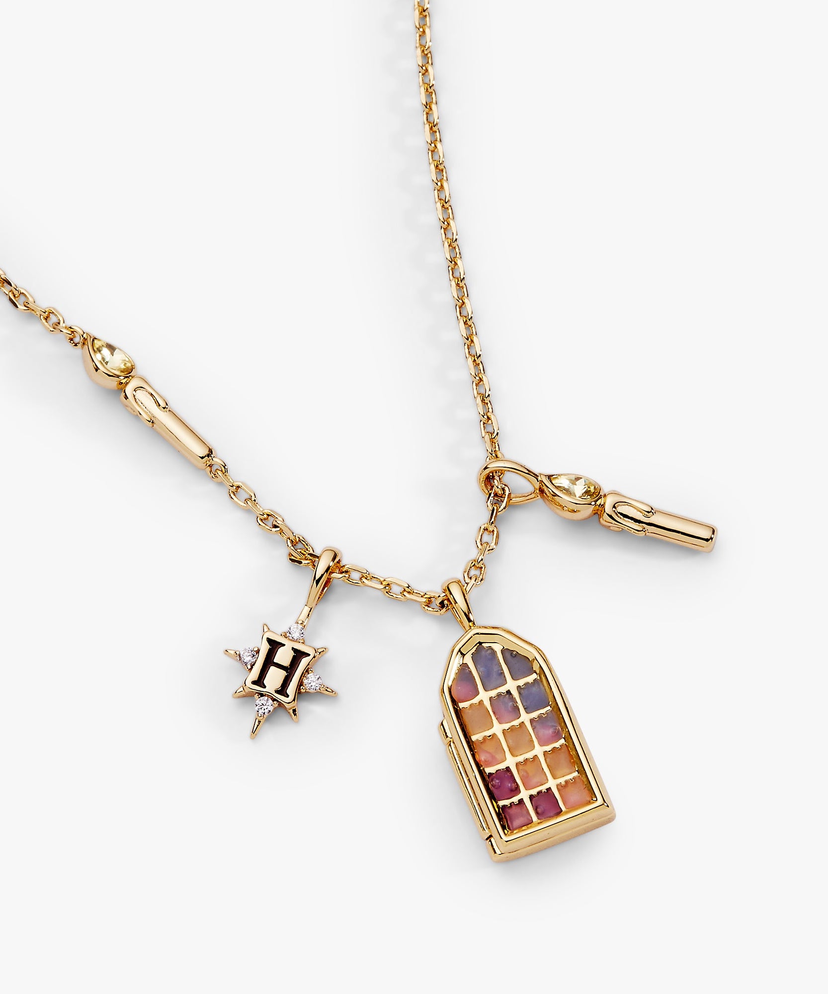 Harry Potter™ Hogwarts Great Hall Cluster Charm Necklace