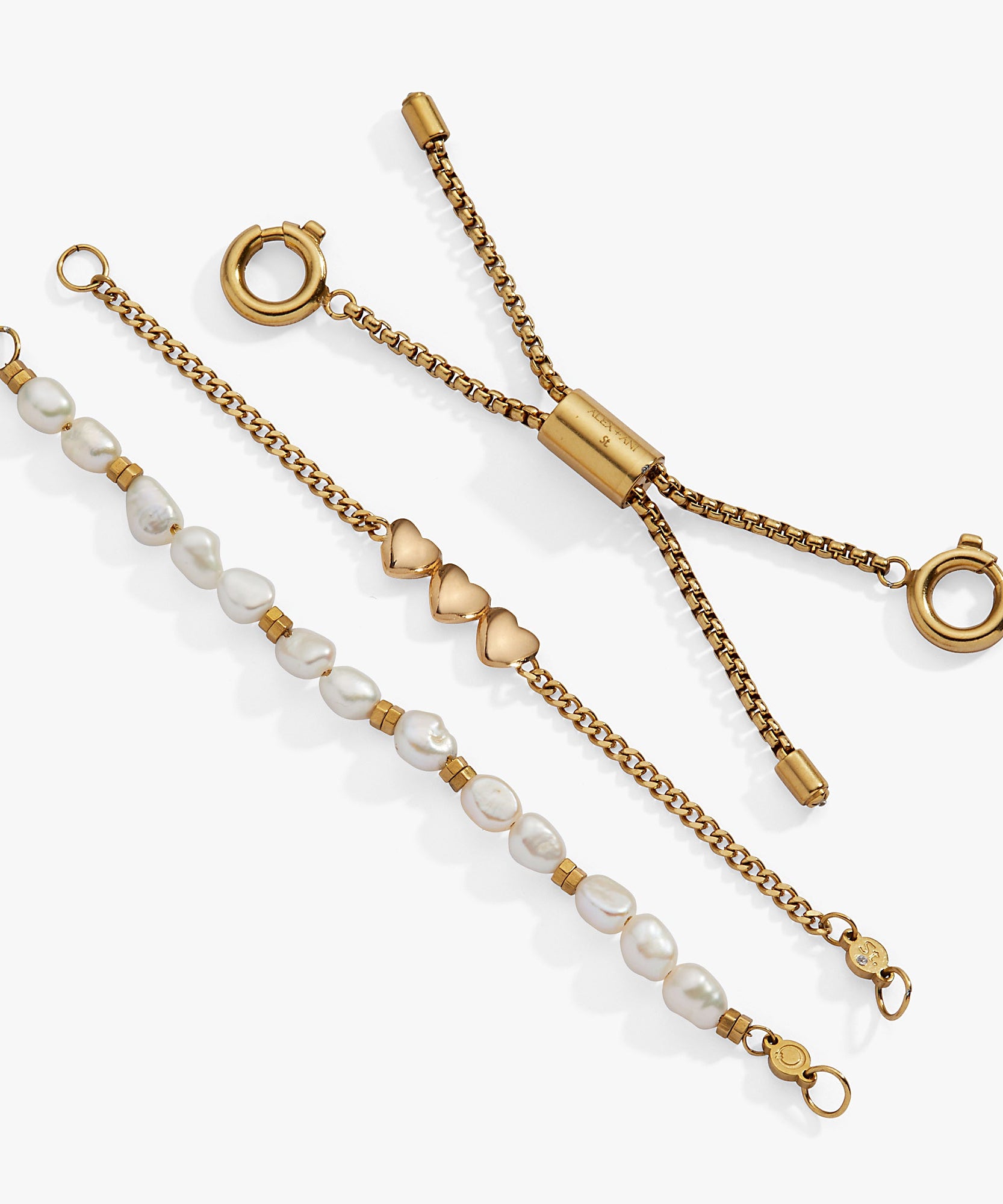 'Home Is Where The Heart Is' Pearl Stranded™ Bracelet Set