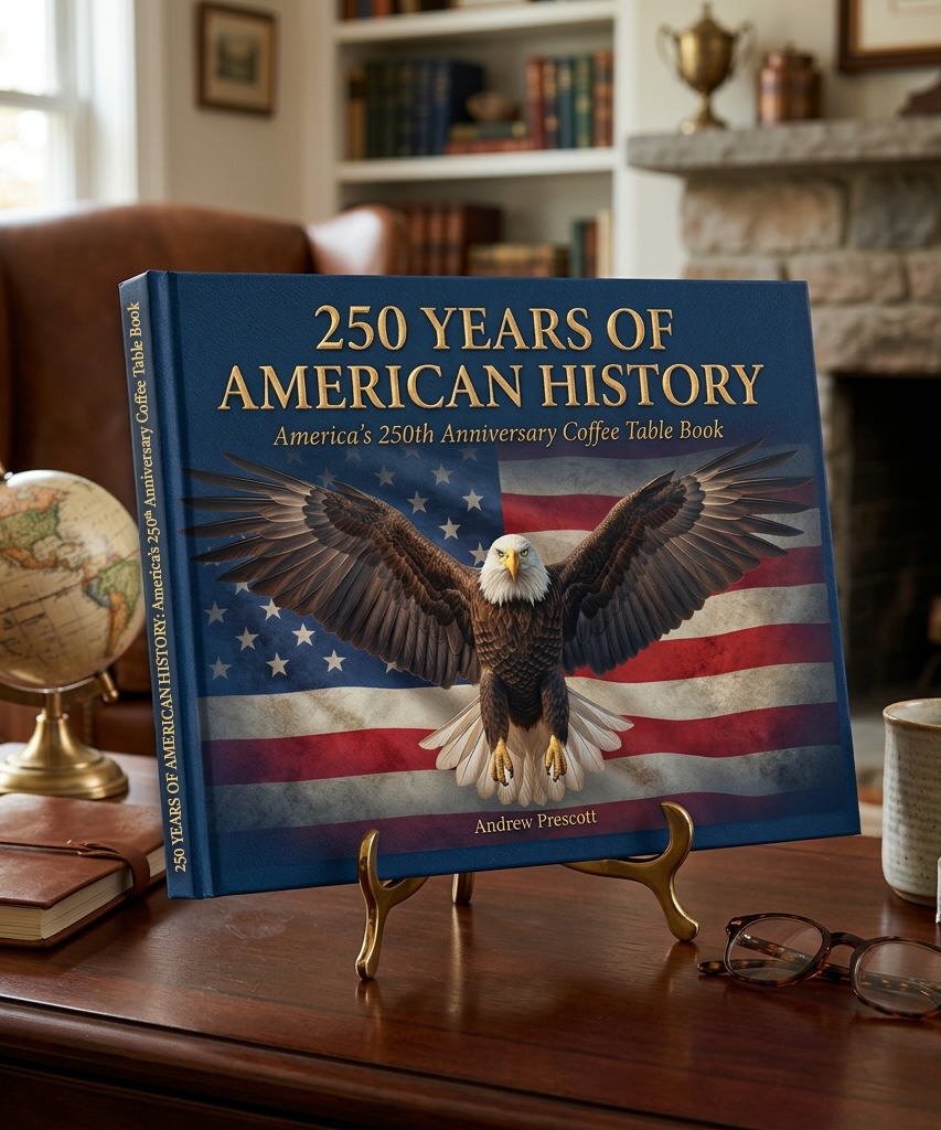 250 Jahre amerikanische Geschichte: Amerikas 250. Jubiläums-Bildband (200 Seiten)