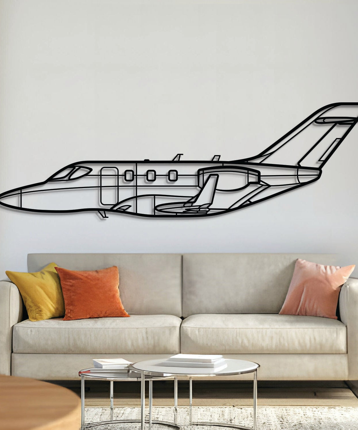 HA-420 HondaJet 2 Elite Metallflugzeug Wandbild – NCP0179