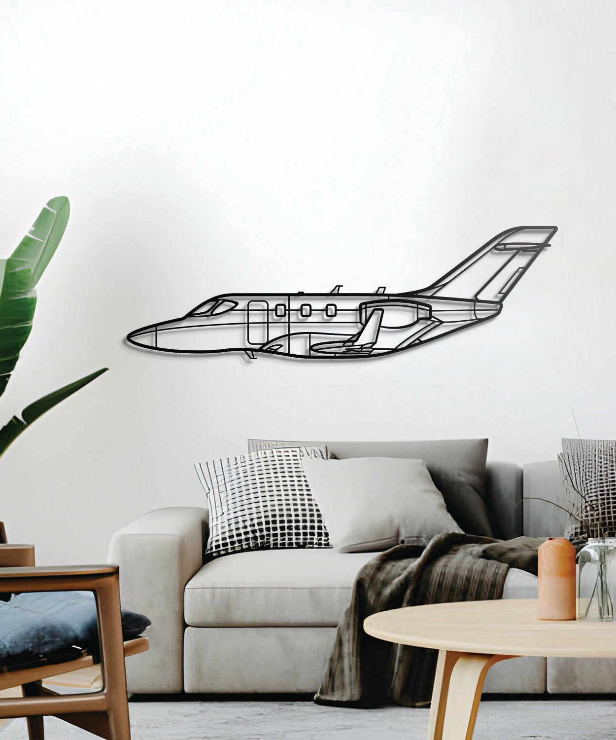 HA-420 HondaJet 2 Elite Metallflugzeug Wandbild – NCP0179