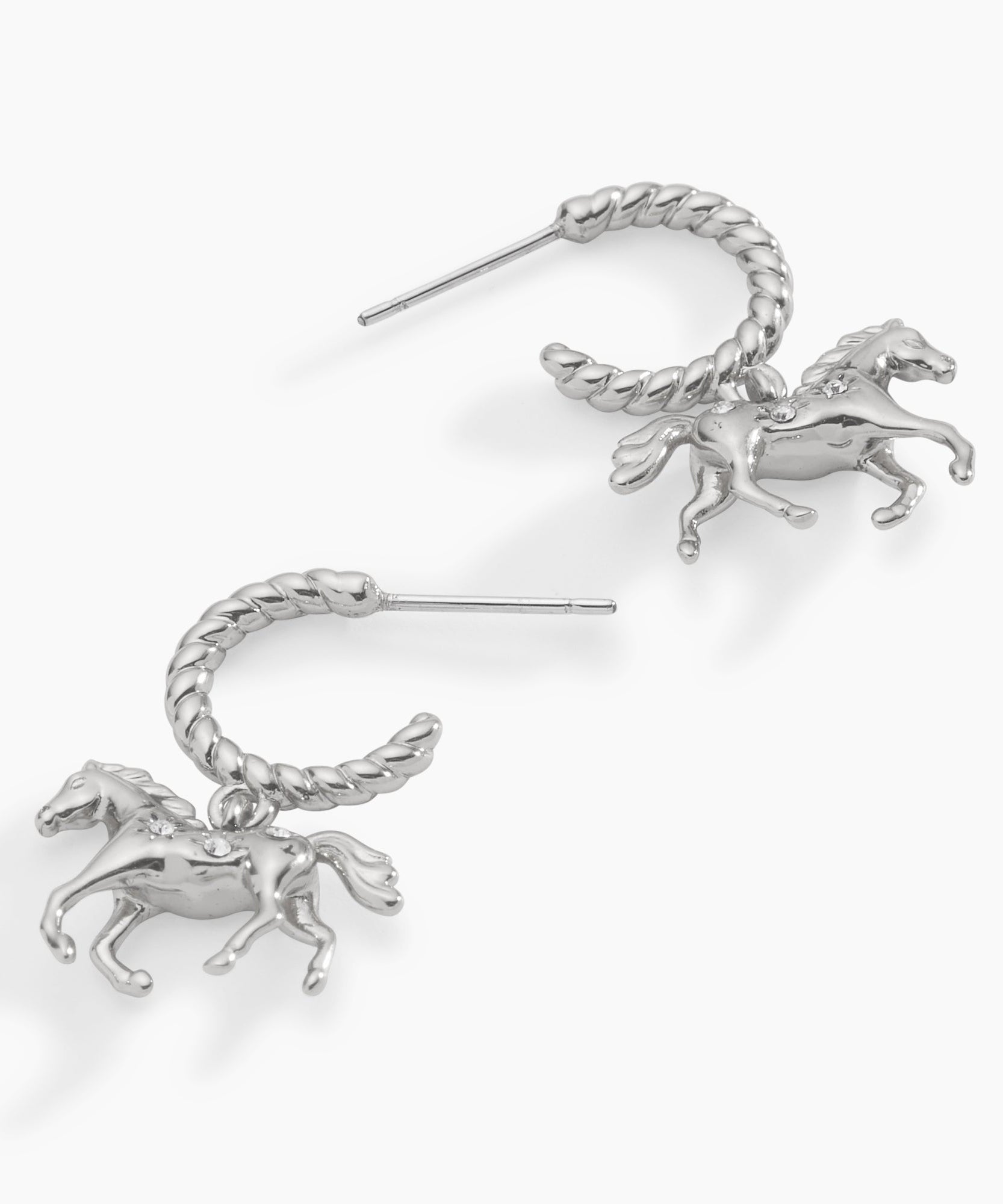 Horse Girl Huggie Hoop Earrings