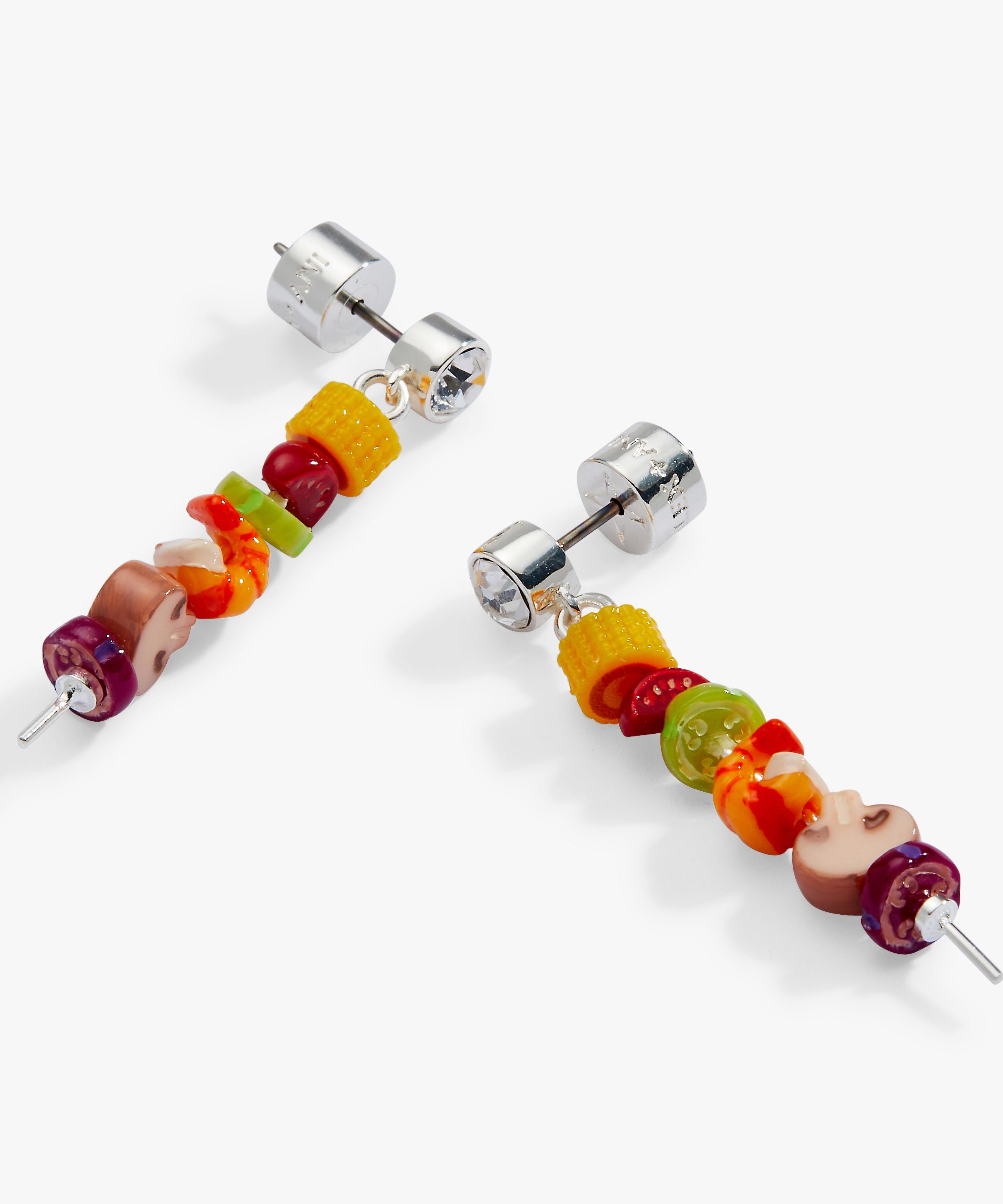 Hot Grill Summer Skewer Drop Earrings