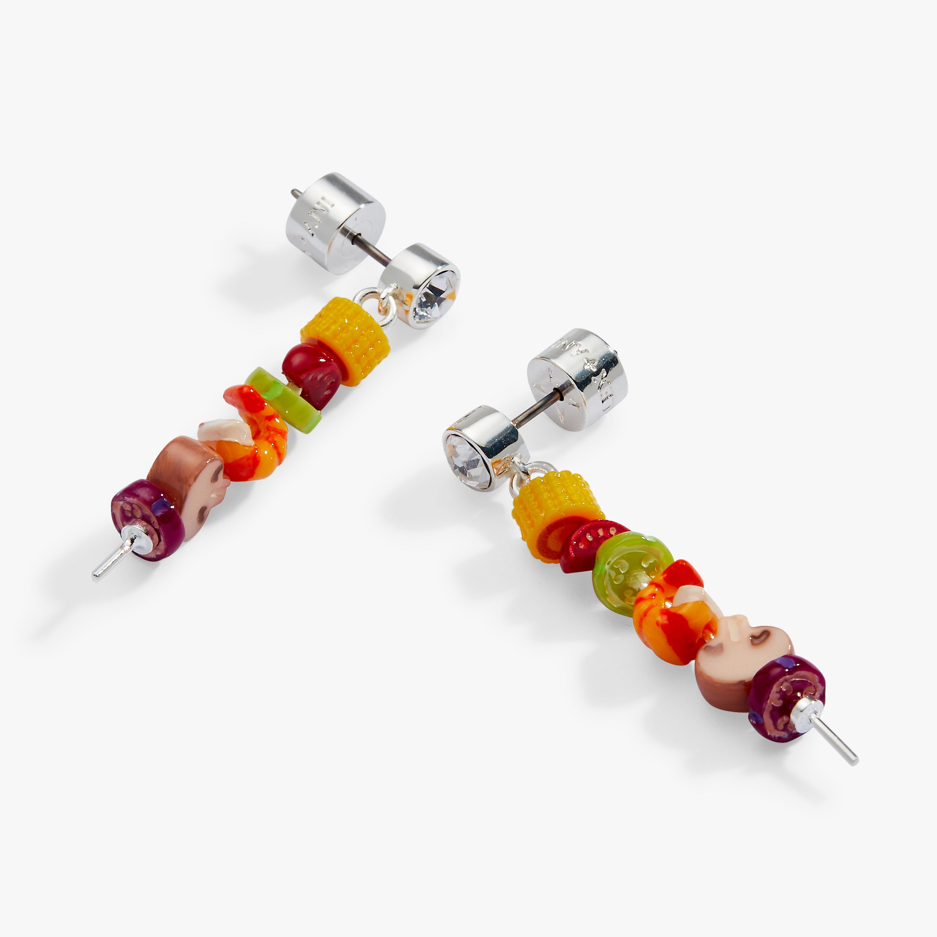 Hot Grill Summer Skewer Drop Earrings