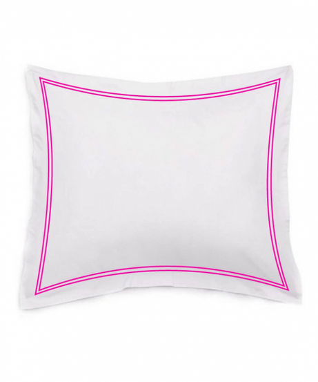 400TC Cotton Double Edge Embroidery Sateen Solid Duvet Cover Set