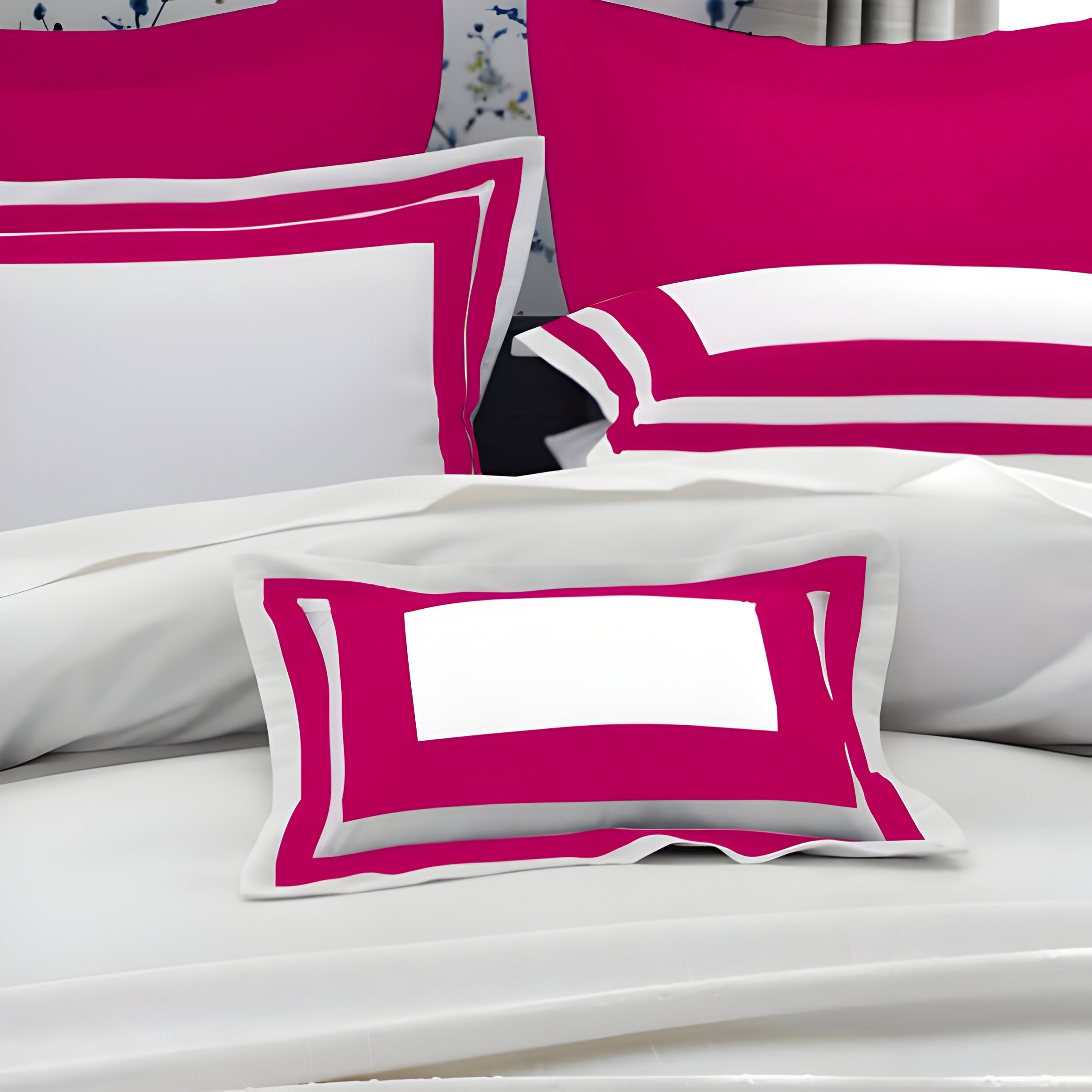 400TC Cotton Sateen Double Border Frame Duvet Cover Set