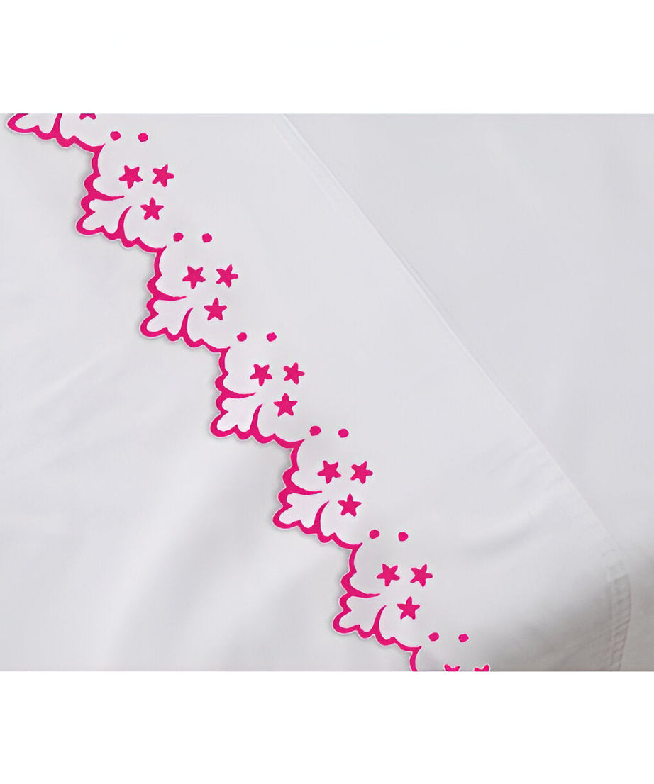 Elegant Flower Embroidered Duvet Cover Set