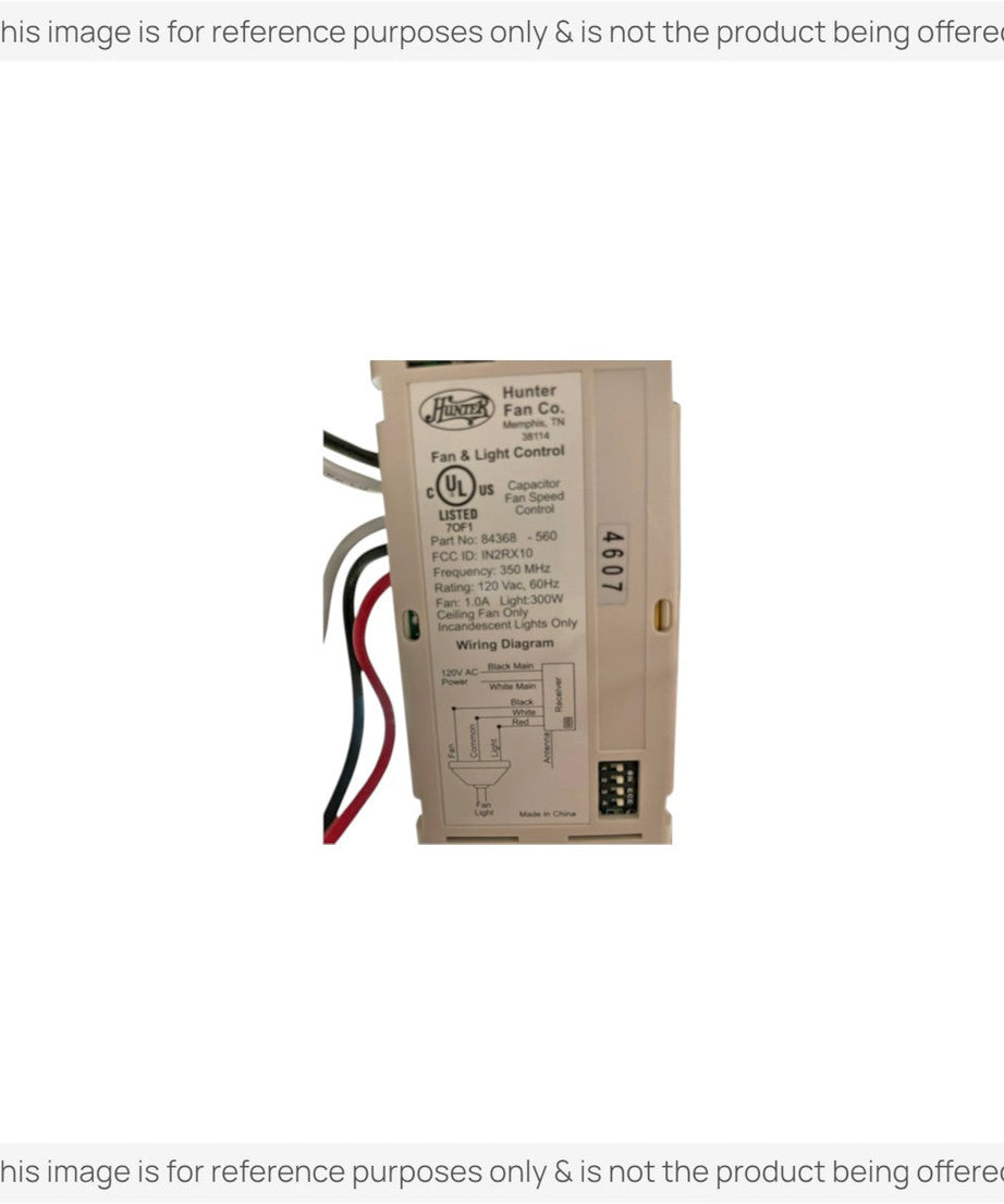 Anderic Substitute Kit for Hunter IN2RX10 84368-560 Ceiling Fan Receiver [63T-AC83T-KIT]