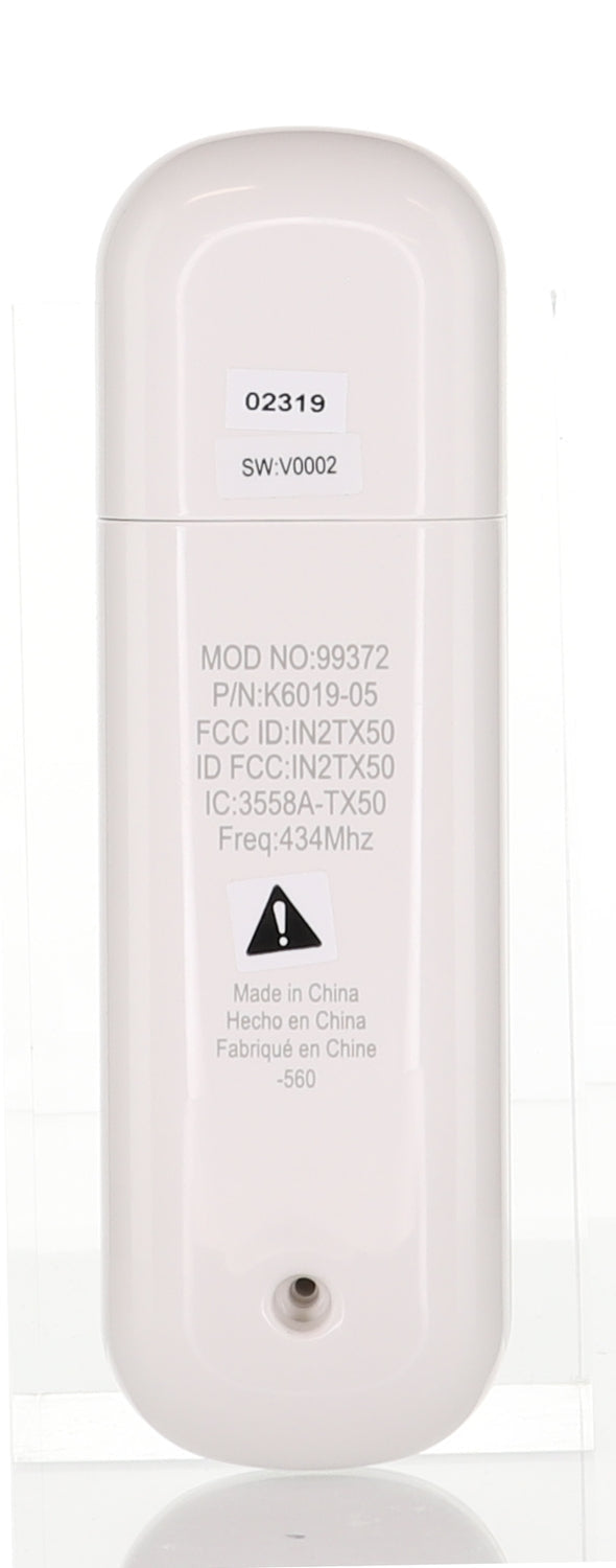 Substitute for Hunter 99372 IN2TX50 Ceiling Fan Remote Control [99770]