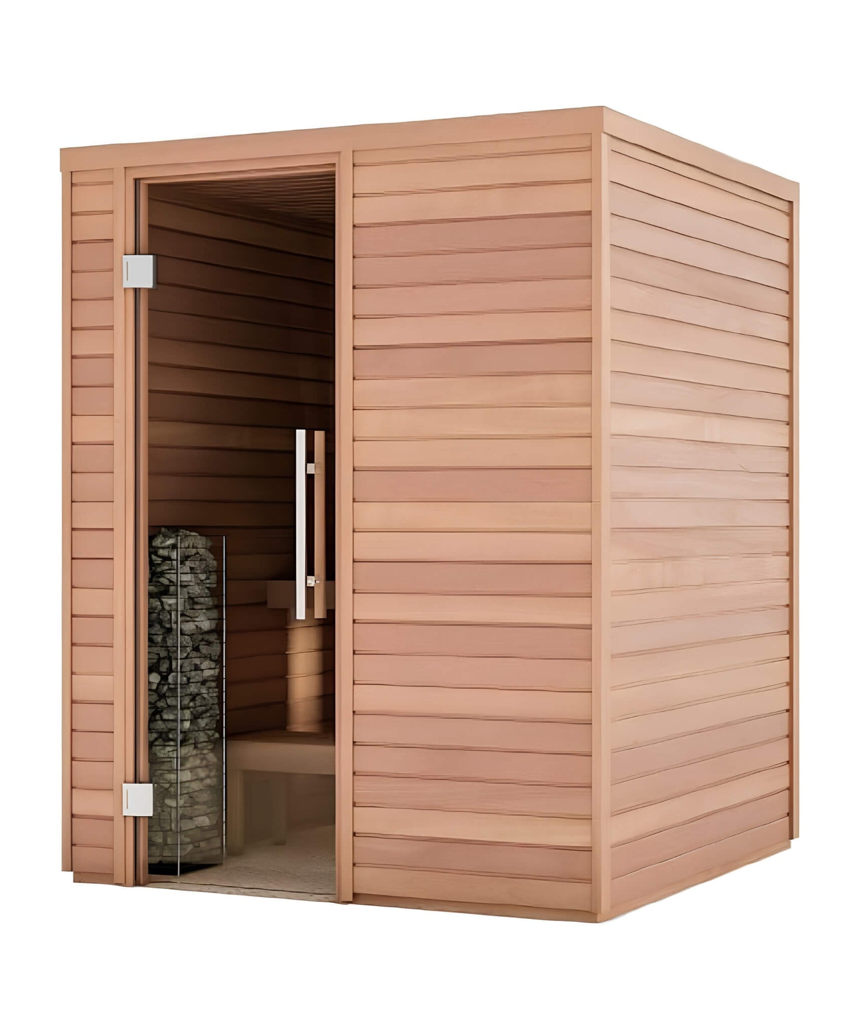 Huum Cliff Mini 4 3.5KW Electric Sauna Heater With Digital Controller & Sauna Stones (SAK58263)