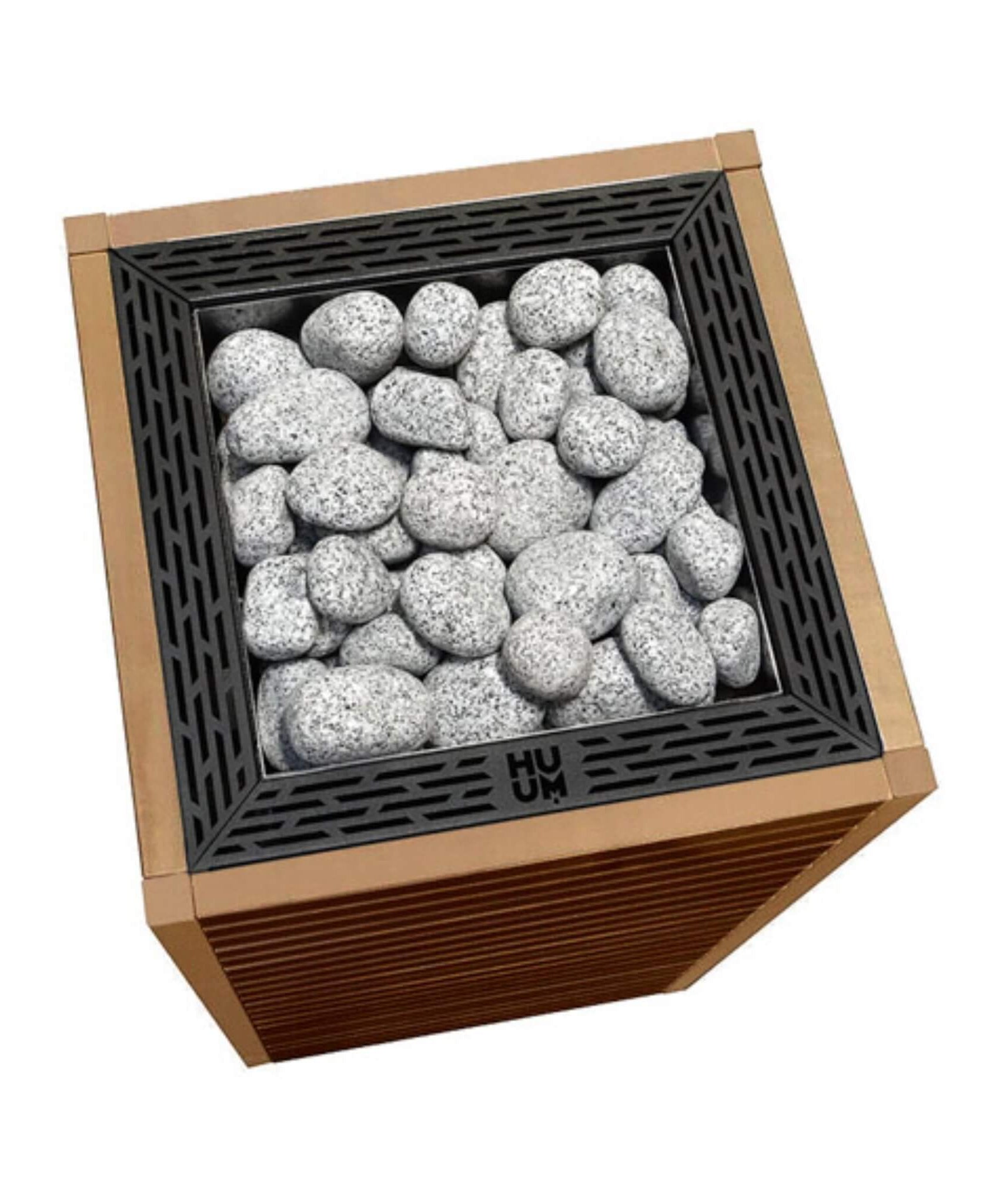 Huum Core Thermo-Aspen Wood Exterior Sauna Heater With UKU Local Controller And Stones (SAK37291)