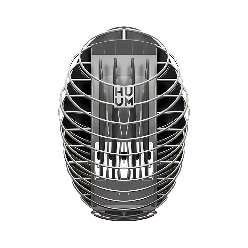 Huum Drop 240V SGS Listed Wall Mount Sauna Heater With UKU Digital Controller & Sauna Stones (SAK43120)
