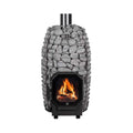 Huum Hive Flow 9.8KW Wood-Burning Sauna Stove With Sauna Stones [H1015012] (SAK85179)