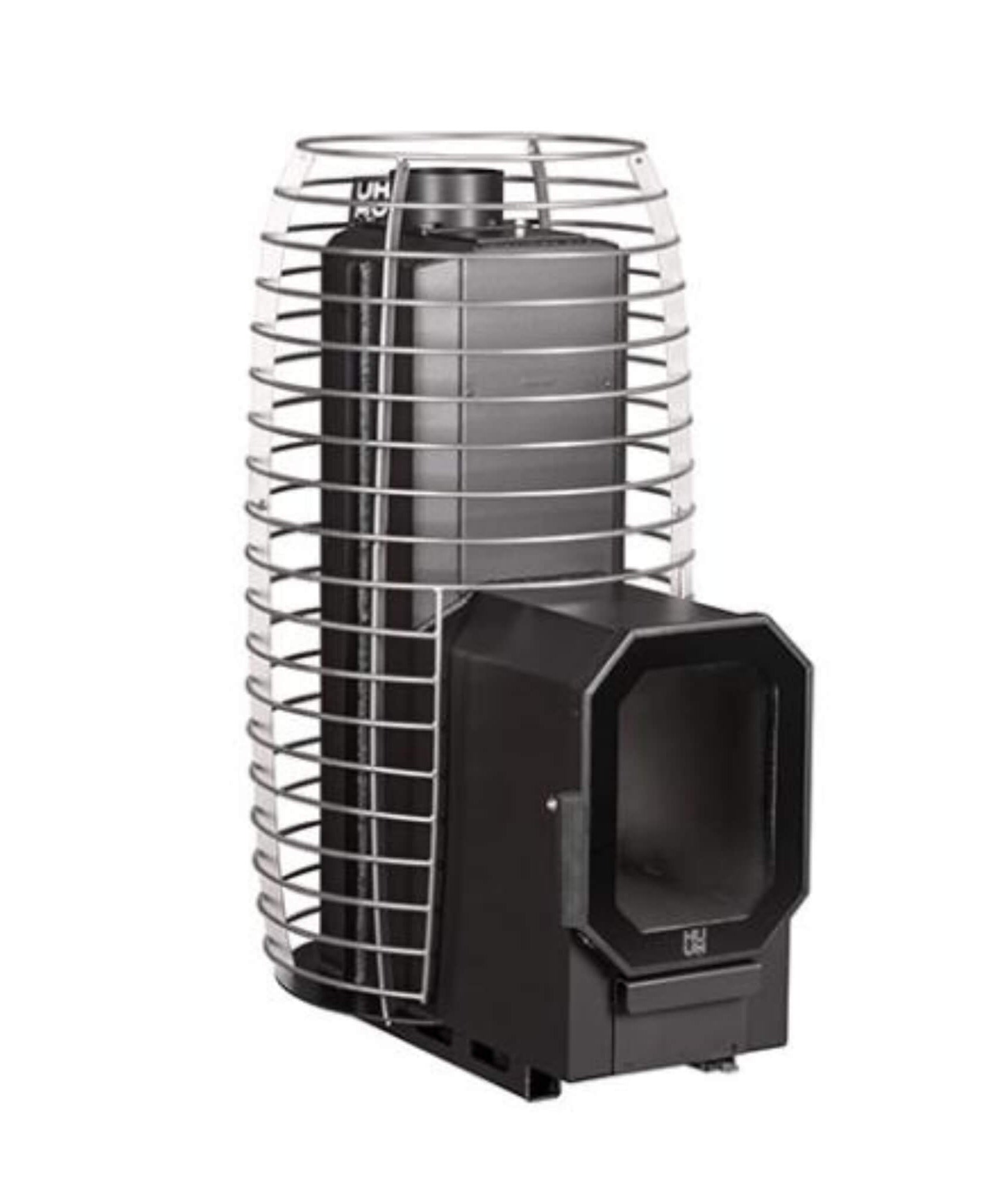 Huum Hive Flow Mini LS 8.5KW Wood-Burning Sauna Stove With Firebox Extension & Sauna Stones [H1018012] (SAK60257)