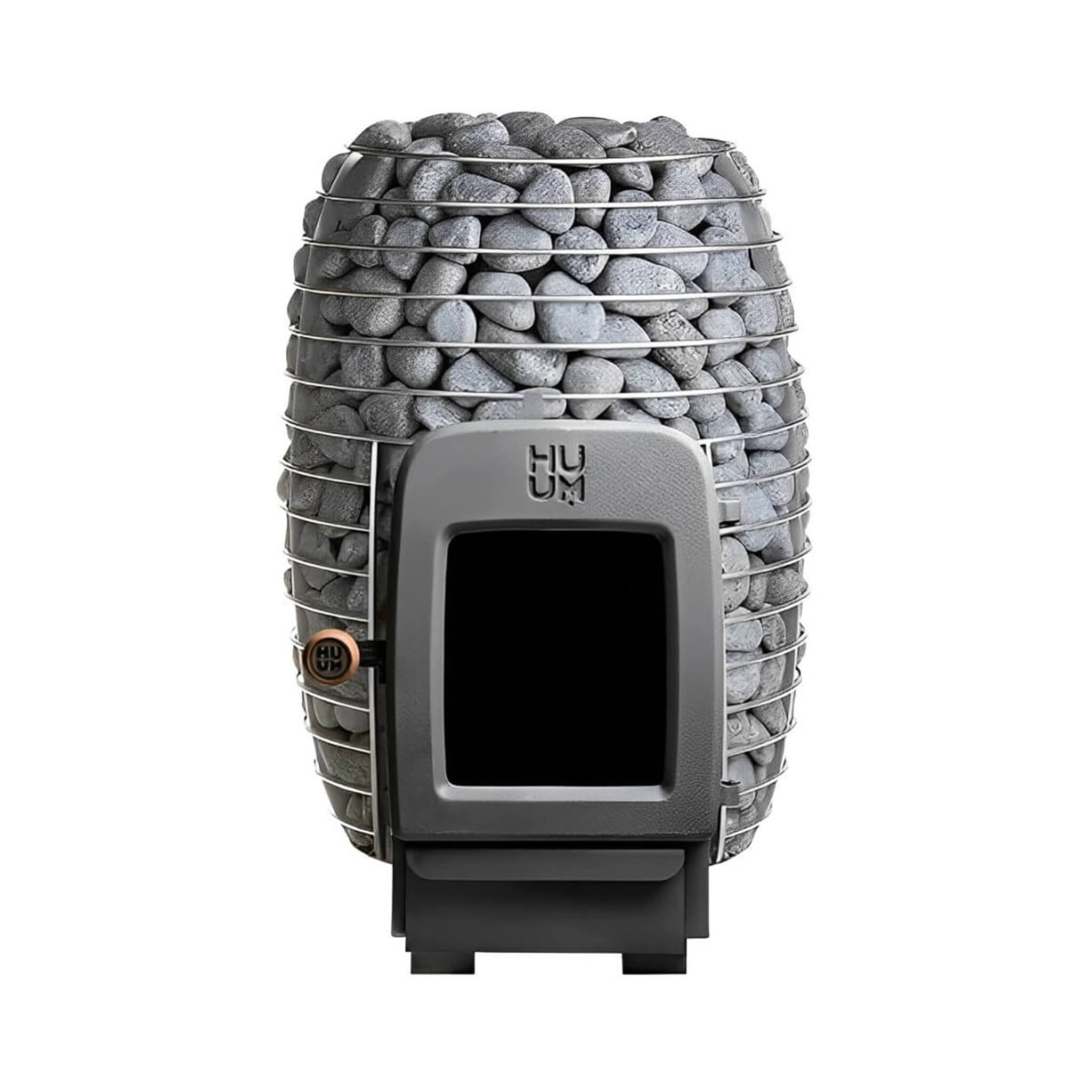 Huum Hive Heat LS 12KW Sauna Stove With Firebox Extension & Sauna Stones [H1012012] (SAK85317)