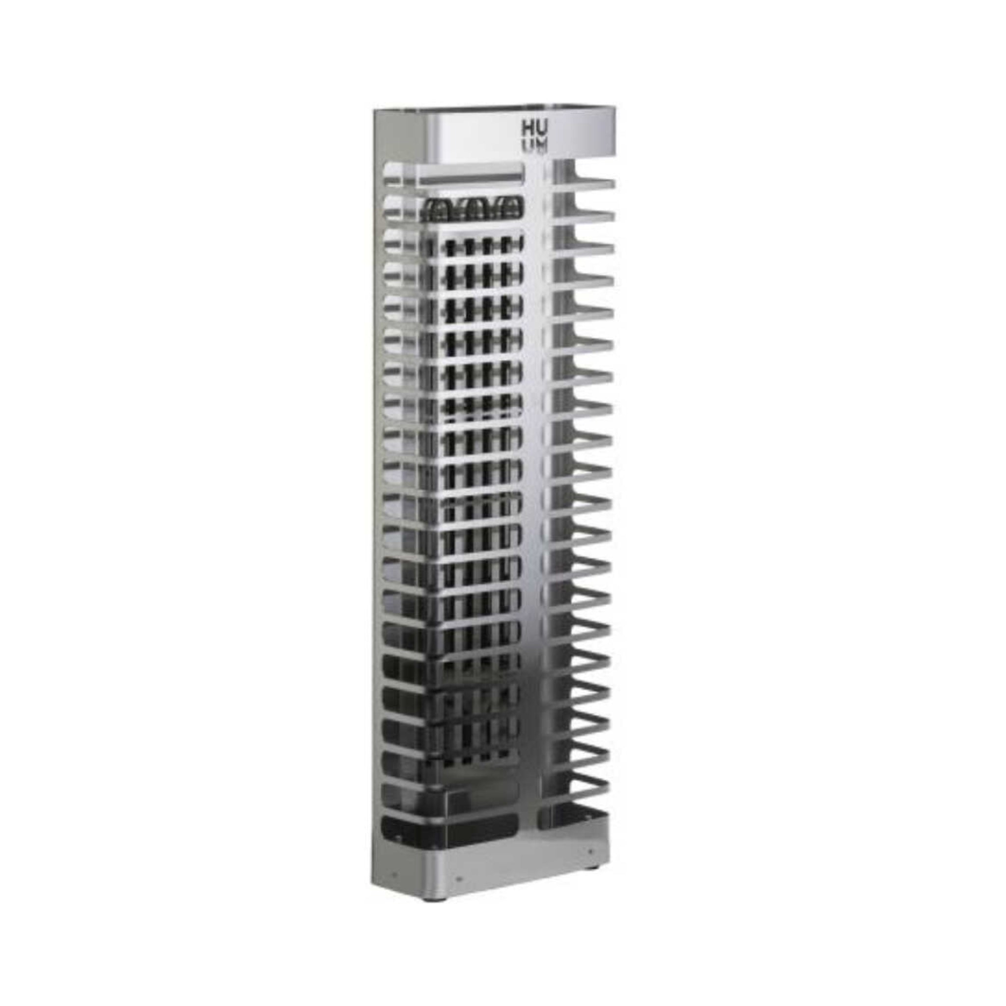 Huum Steel Mini Series 4 Stainless Steel Wall Mount 3.5KW Sauna Heater With Digital Controller & Sauna Stones (SAK91573)