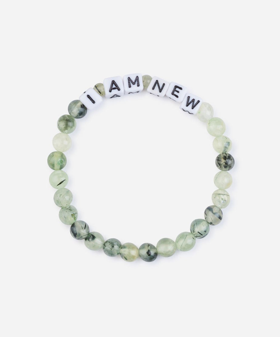 I Am New Letter Bracelet