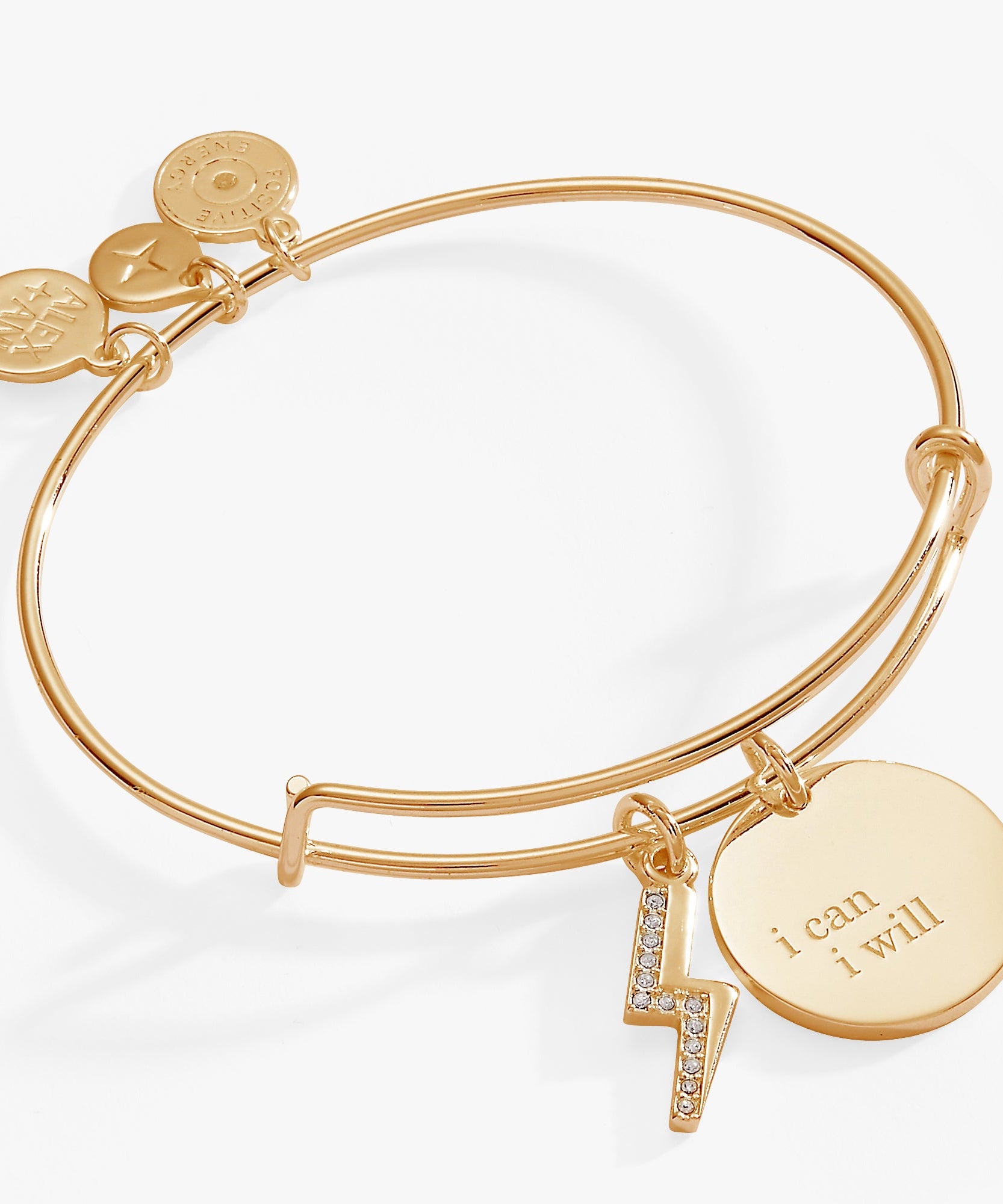 “I Can, I Will” Duo Charm Bangle