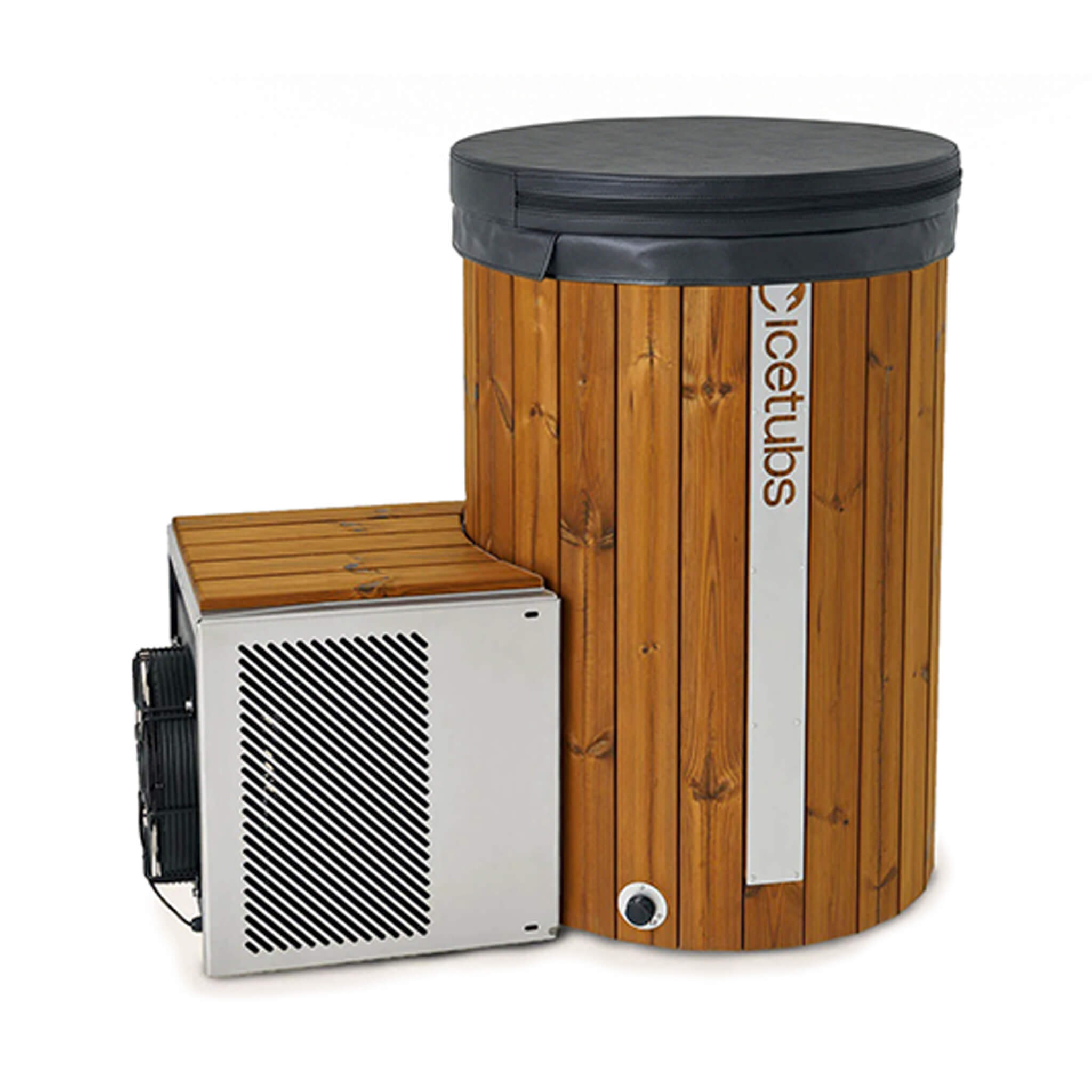 Icetubs IceBarrel Thermowood And Fiberglass Cold Plunge Immersion Tub (SAK68129)