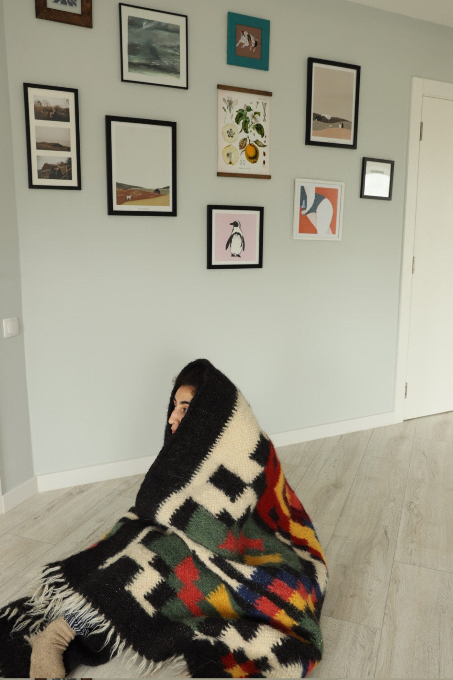 Handwoven Carpathian Wool Lizhnyk
