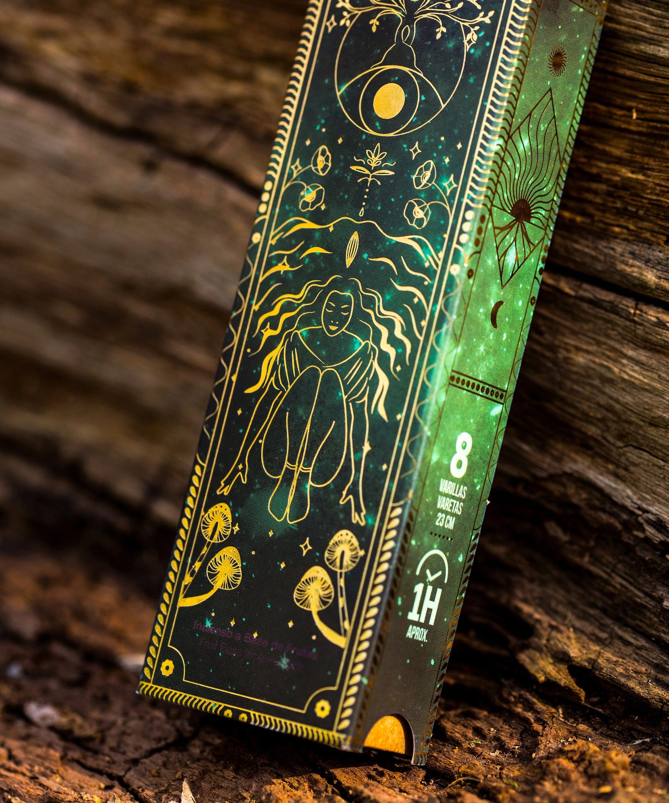 Green Shimmer Gaia Incense Sticks