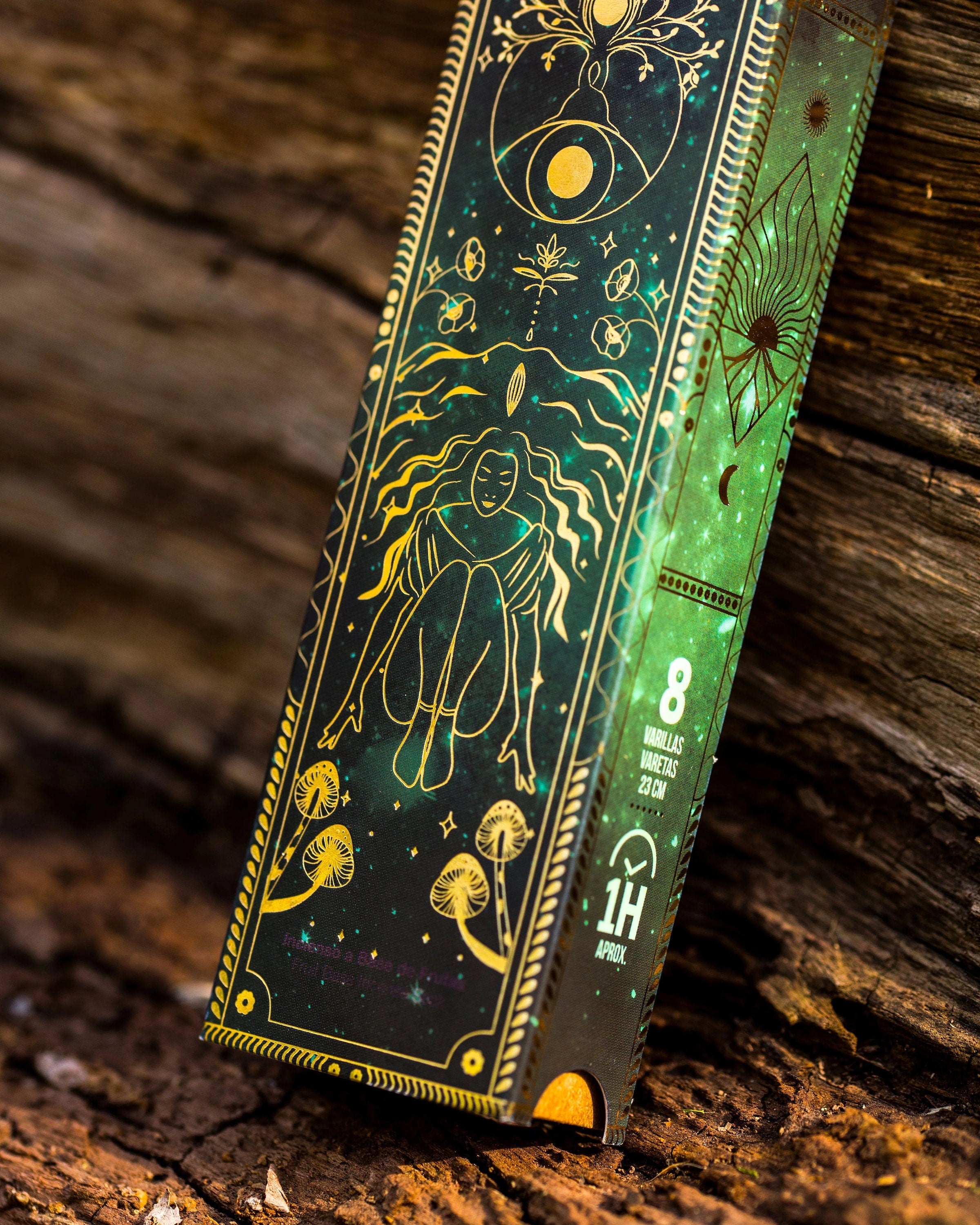 Green Shimmer Gaia Incense Sticks