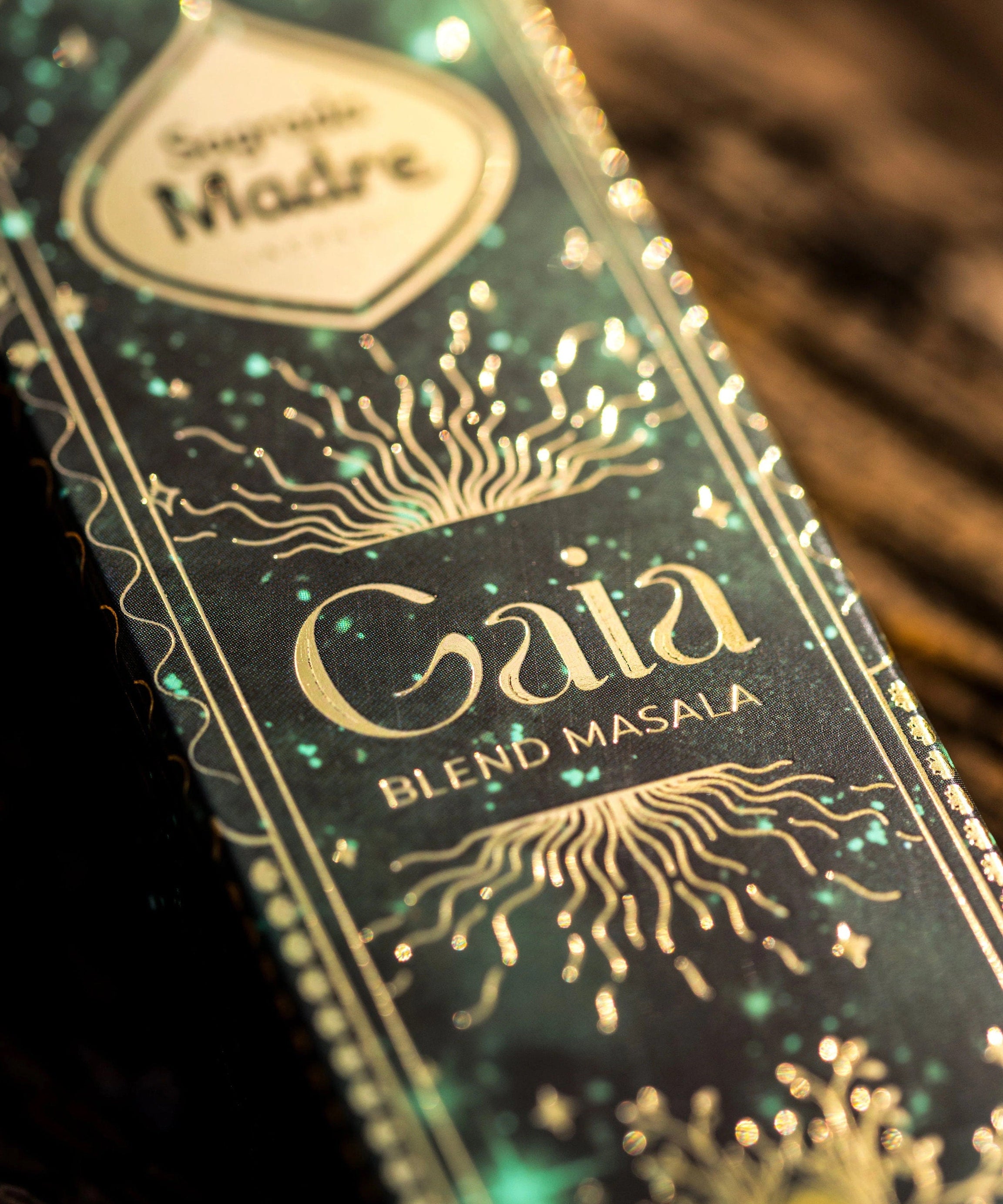 Green Shimmer Gaia Incense Sticks