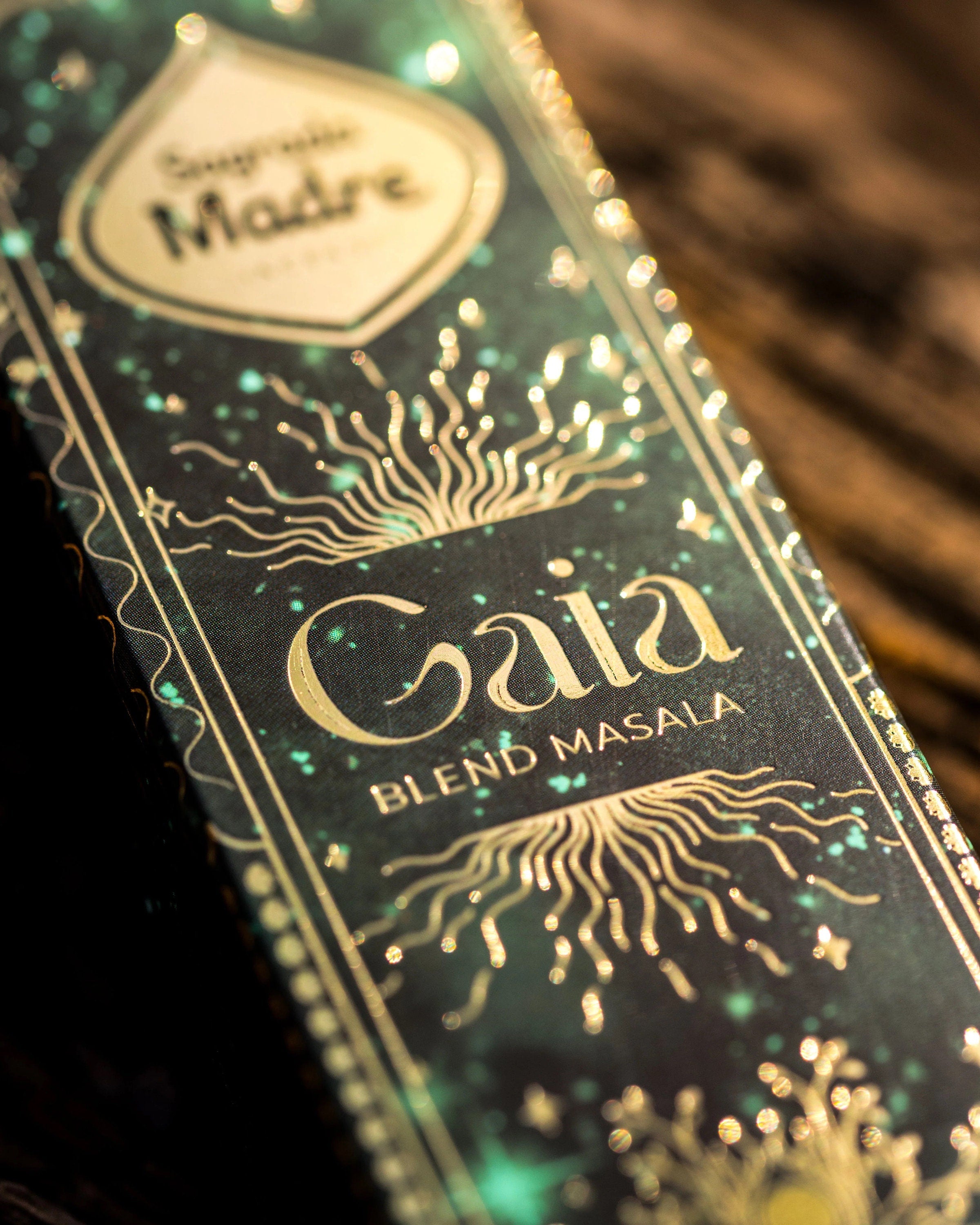 Green Shimmer Gaia Incense Sticks