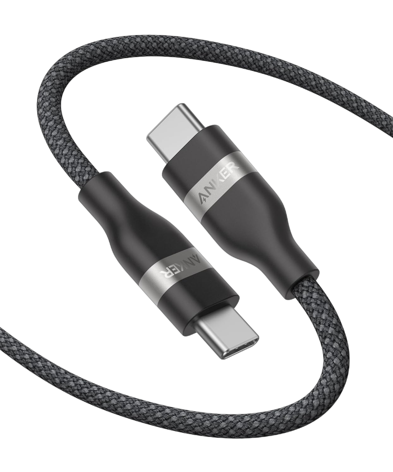 Anker USB-C to USB-C Cable (3 ft / 6 ft, 240W, Upcycled-Braided)