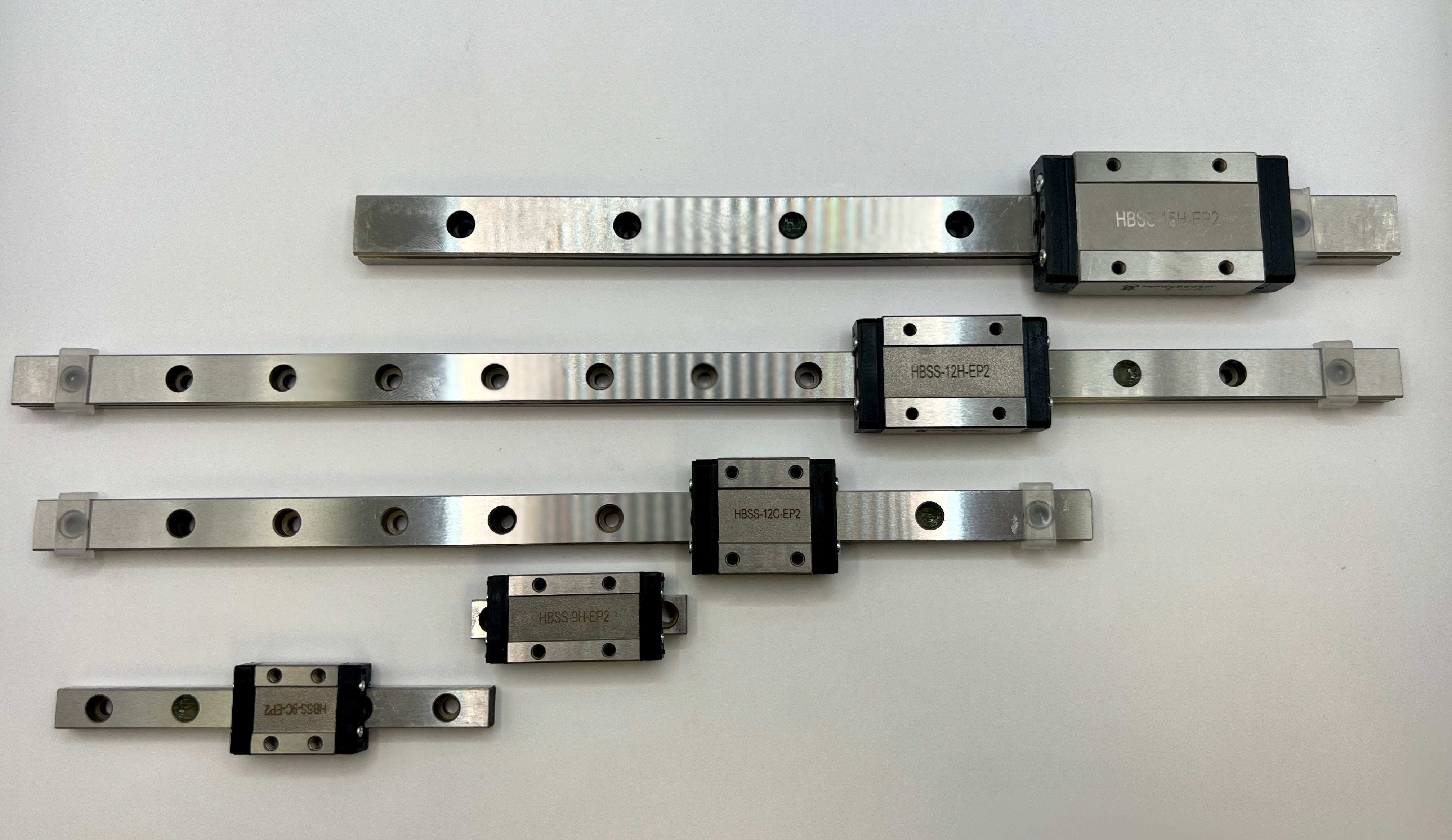 HoneyBadger MGN9C Stainless Steel Rails
