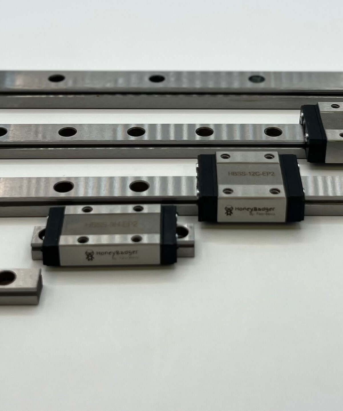 HoneyBadger MGN12C Stainless Steel Rails