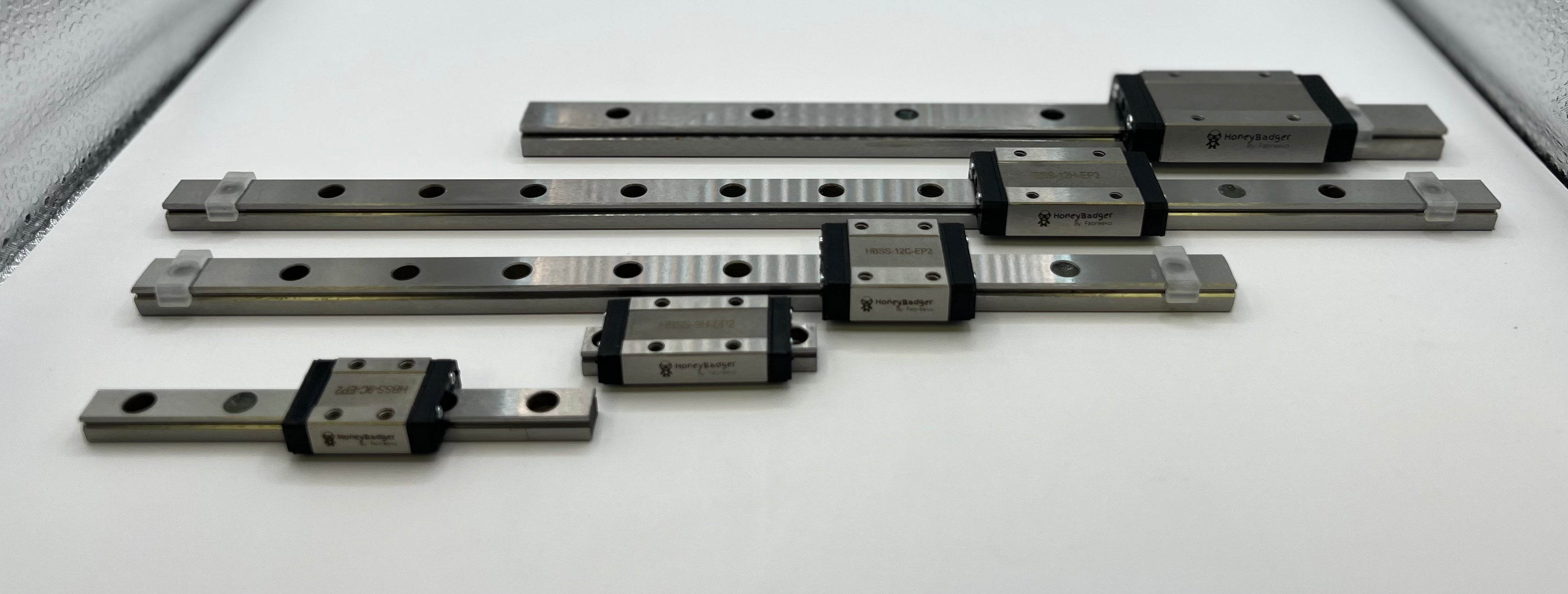 HoneyBadger MGN7H Stainless Steel Rails
