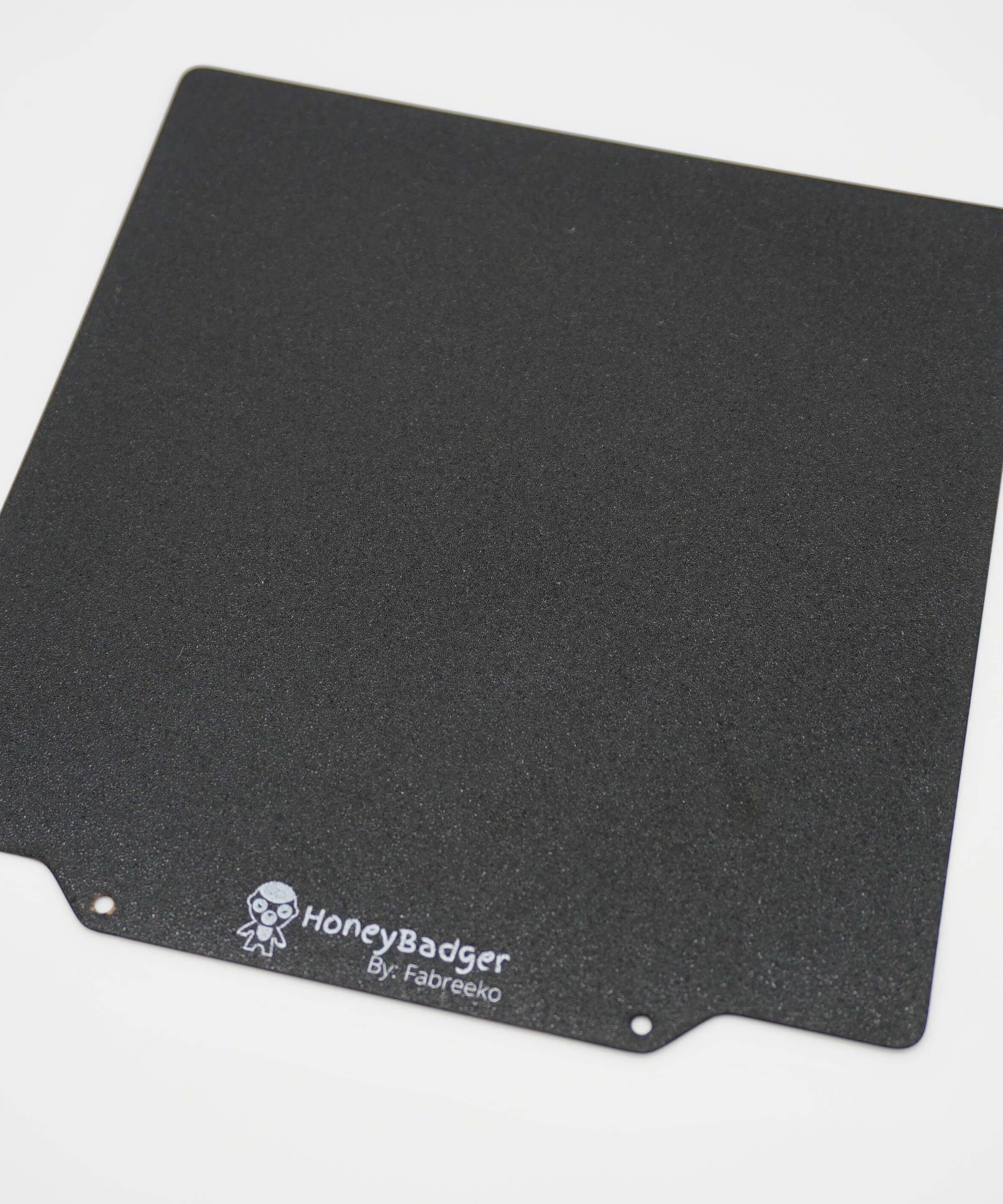 HoneyBadger Zero G Mercury 1 Dual Sided Black Textured & Smooth PEI Flex Plates
