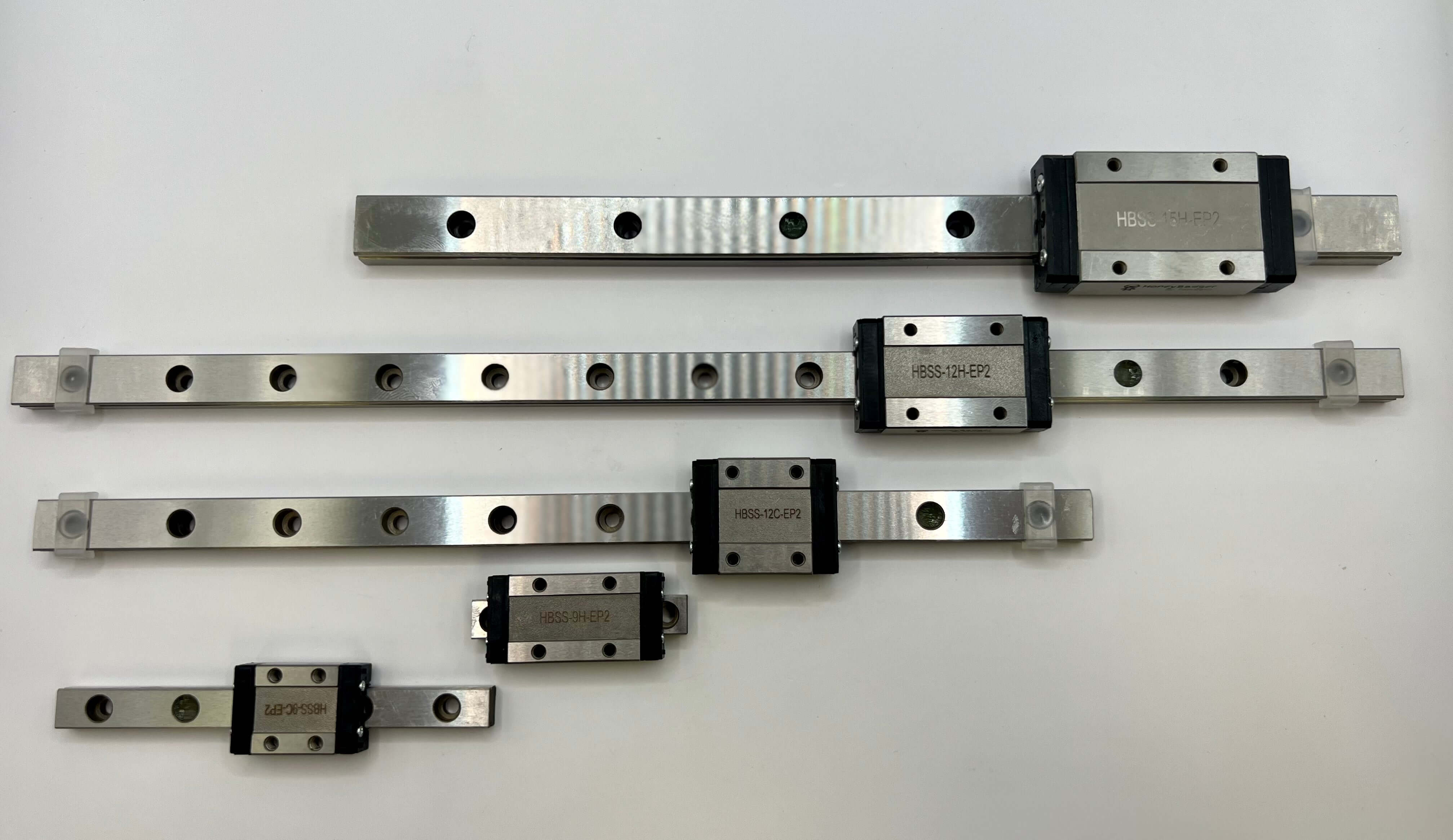HoneyBadger MGN12C Stainless Steel Rails