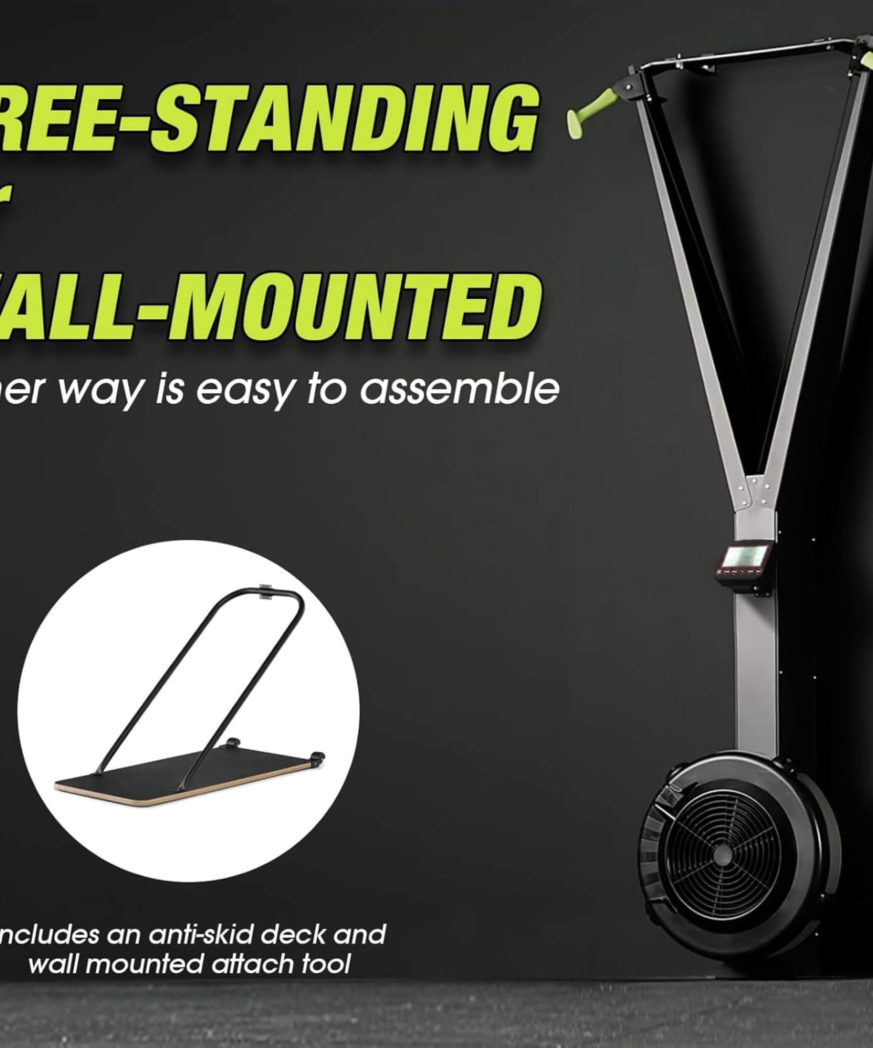 Rovix Premium Indoor Aerobic Ski Glider Training Exercise Gym Machine (SAK19564)