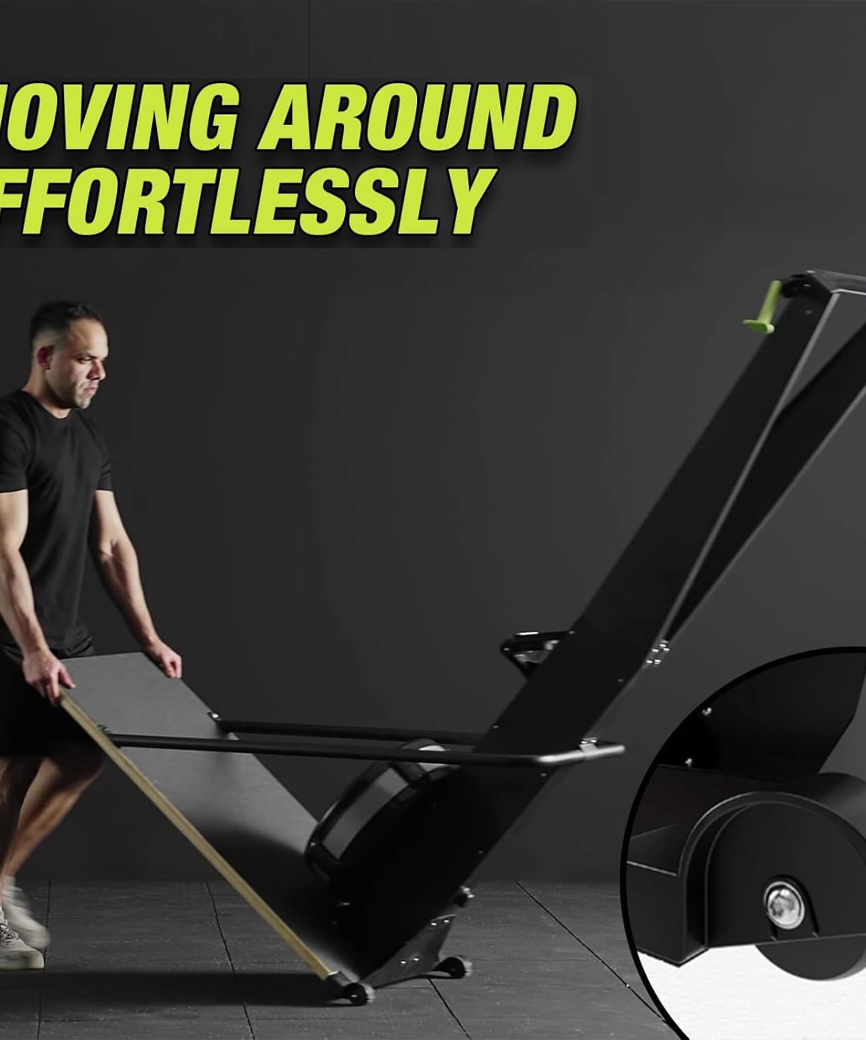 Rovix Premium Indoor Aerobic Ski Glider Training Exercise Gym Machine (SAK19564)
