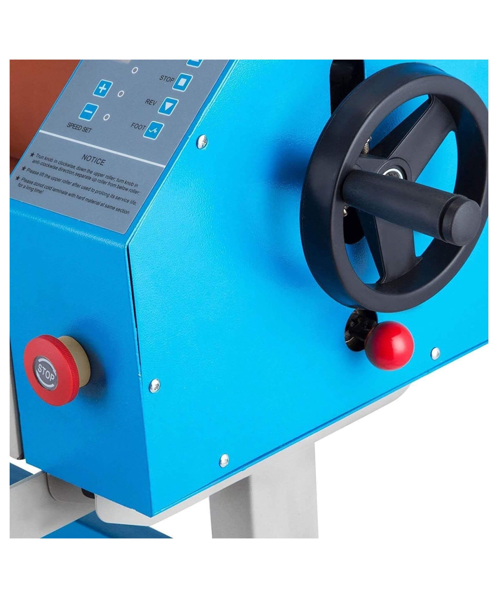 Heavy-Duty Industrial 110V Laminating Machine With Holder Rod (SAK68035)