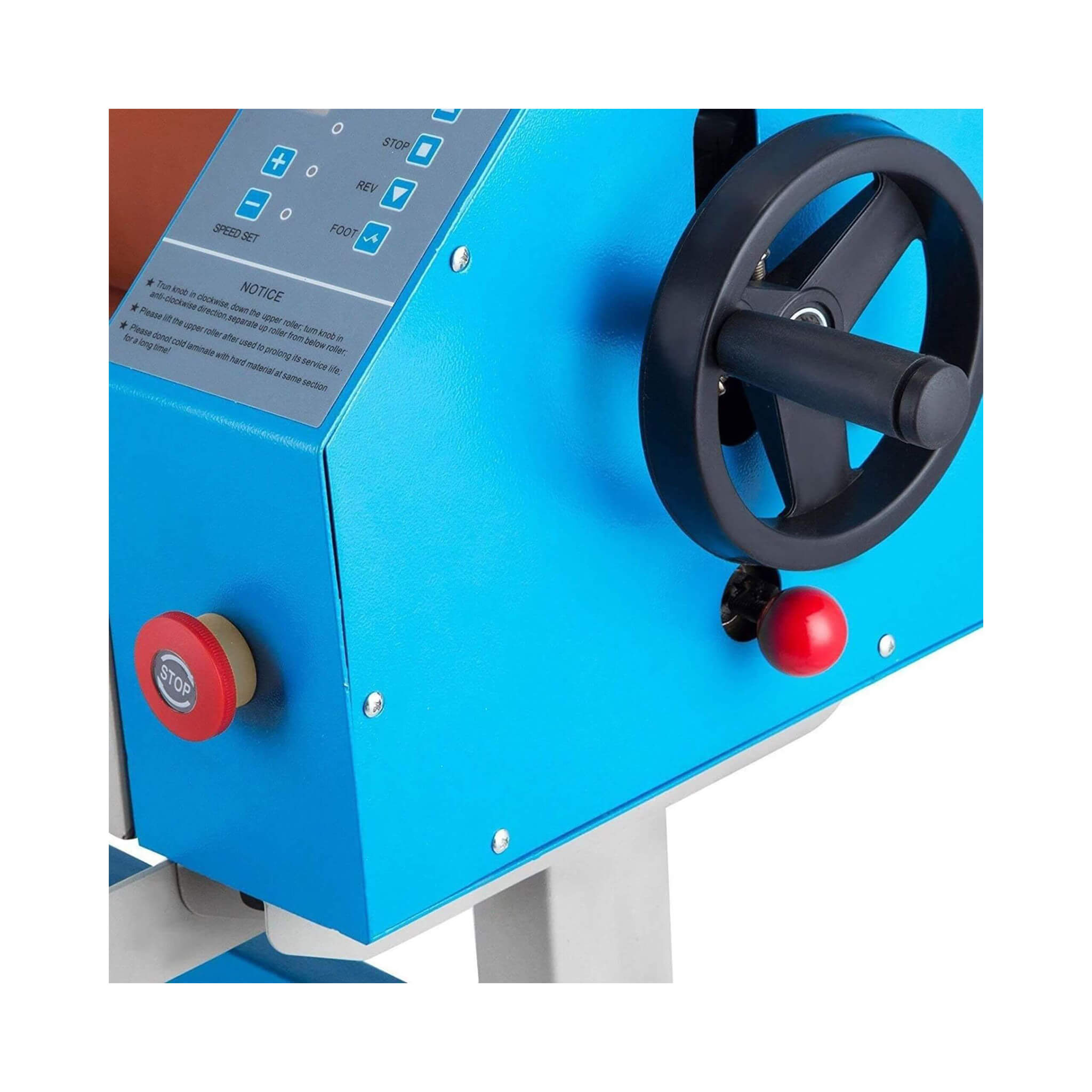 Heavy-Duty Industrial 110V Laminating Machine With Holder Rod (SAK68035)