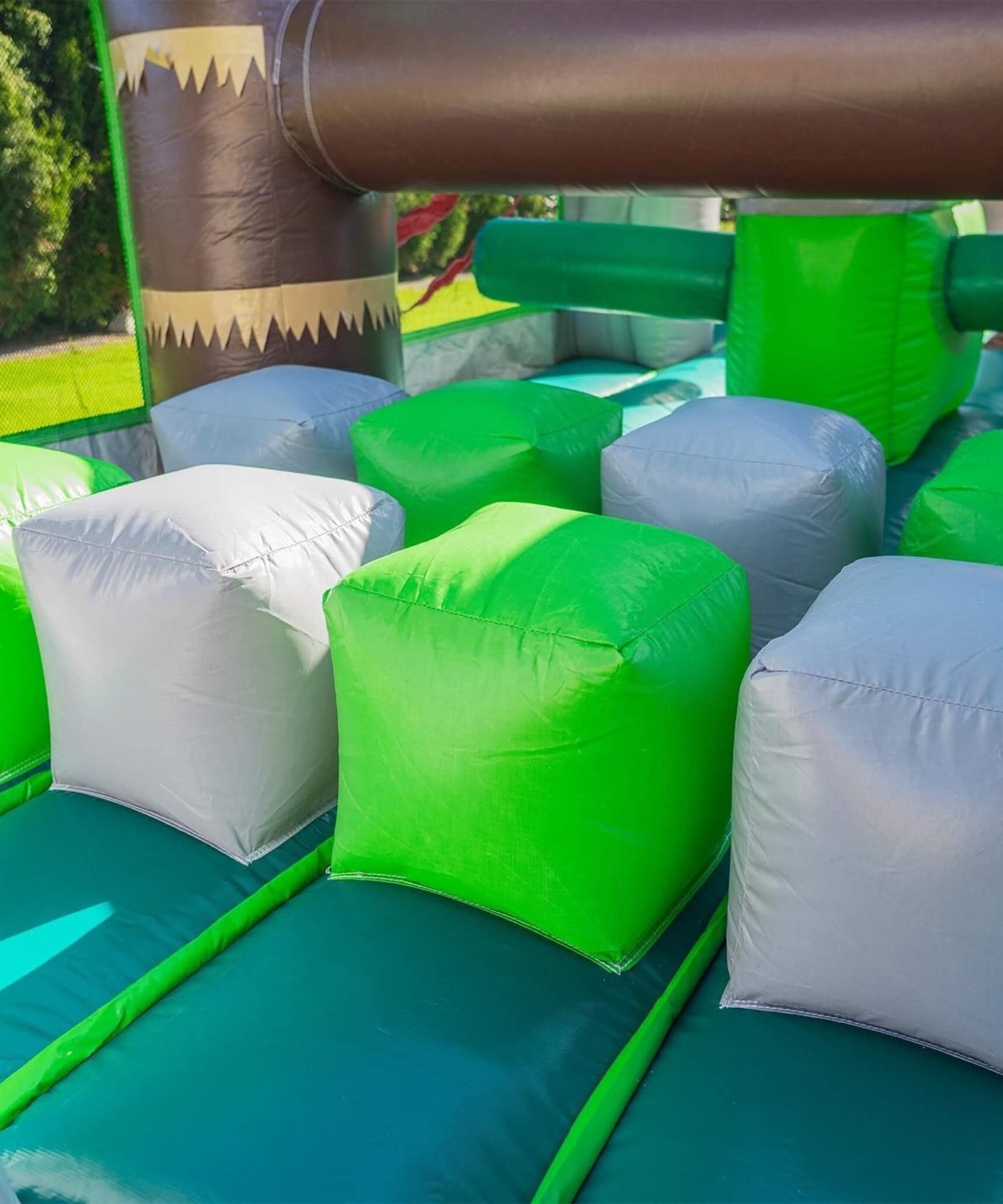 20FT Inflatable Dinosaur Obstacle Course With Blower (SAK90817)