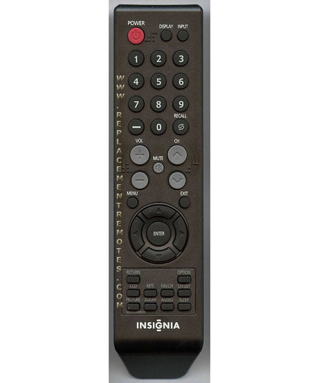 Insignia BN5900892A TV Remote Control