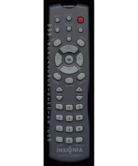 Insignia HYDFSRA205EP1 TV Remote Control
