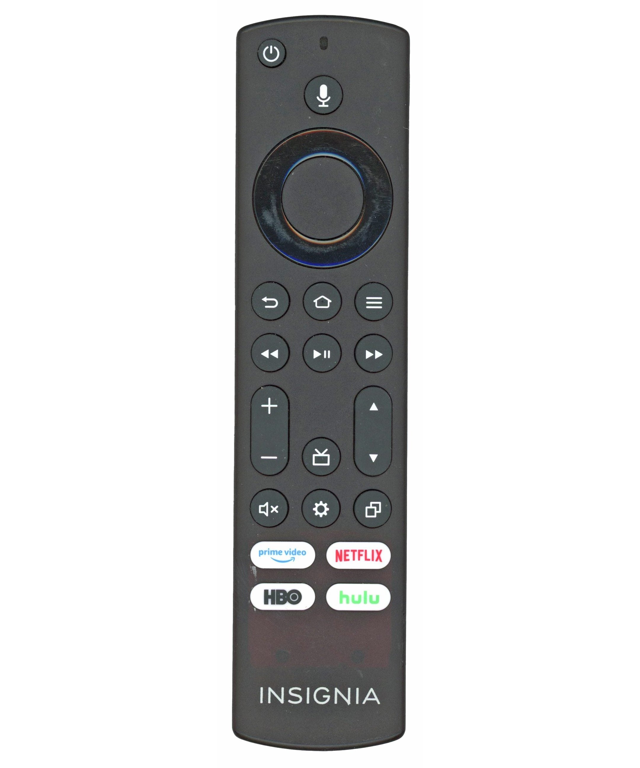Insignia NS-RCFNA-21 Fire TV Remote Control | Voice | Prime Video | Netflix | HBO | Hulu - 398GM10BEBYN0005HT