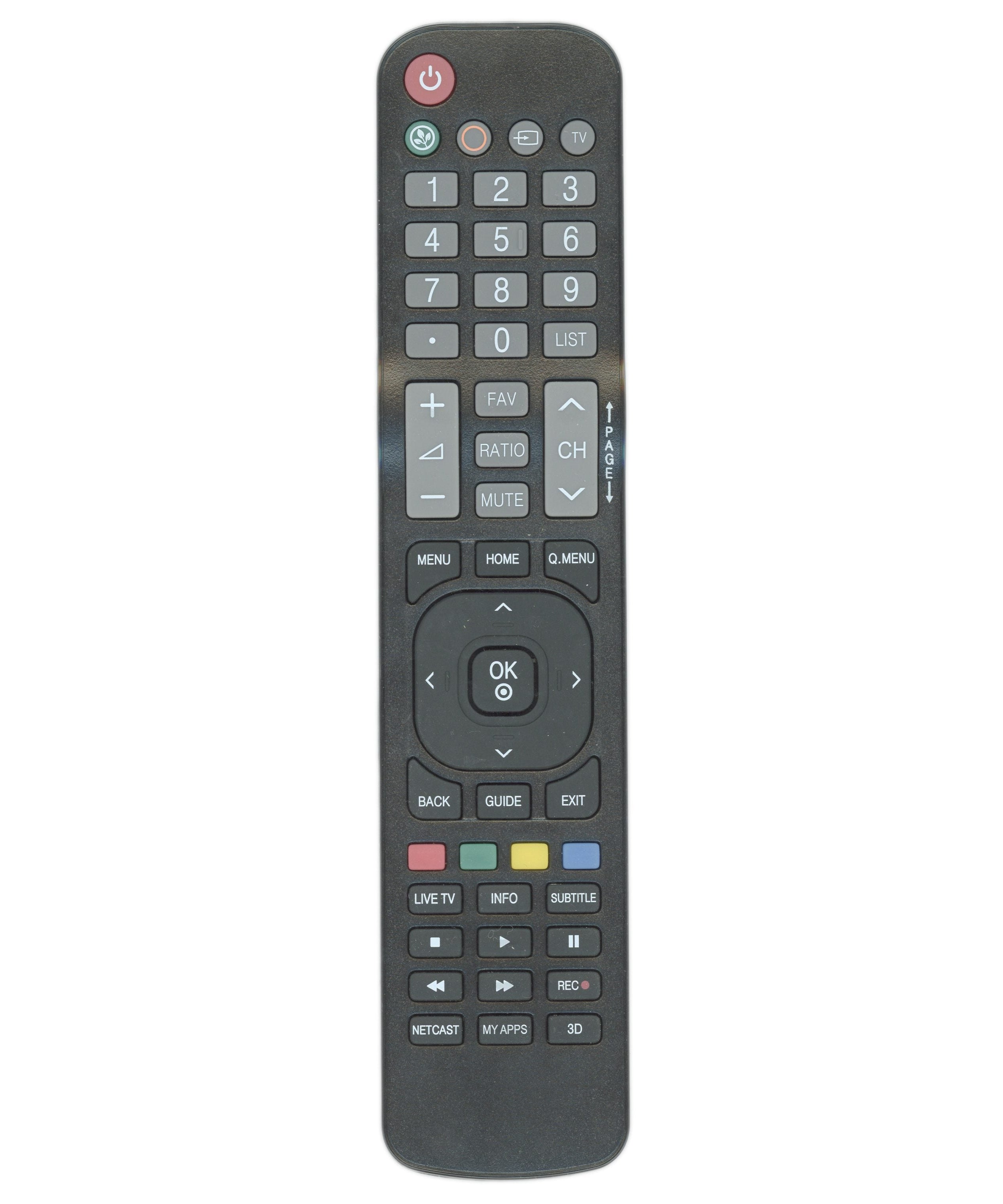 Insignia NS-RMTLG17 for LG TV Remote Control