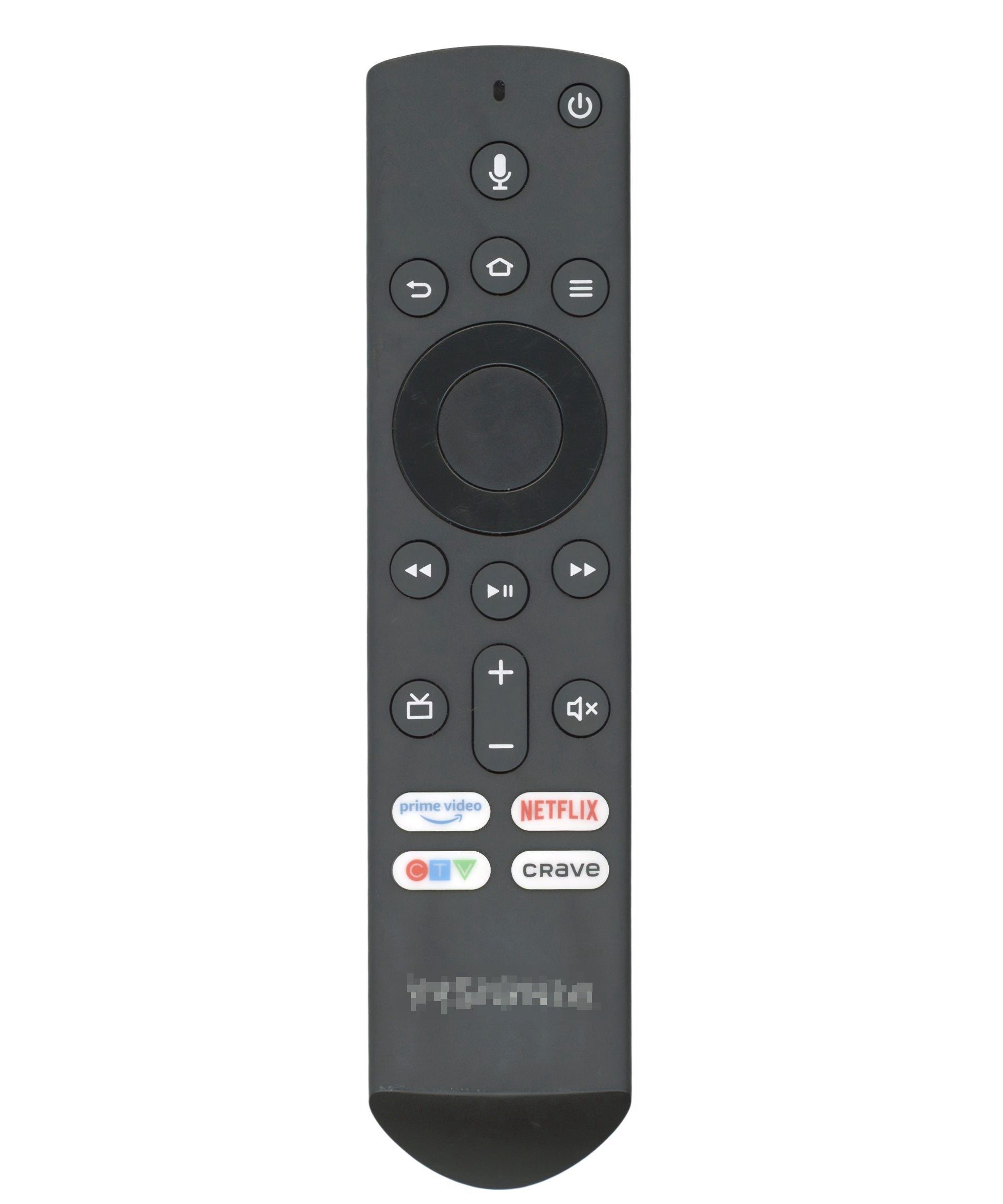 Insignia NS-RCFCA-19 Fire TV Remote Control | Canada | Voice | Prime Video | Netflix | CTV | Crave - NSRCFCA19