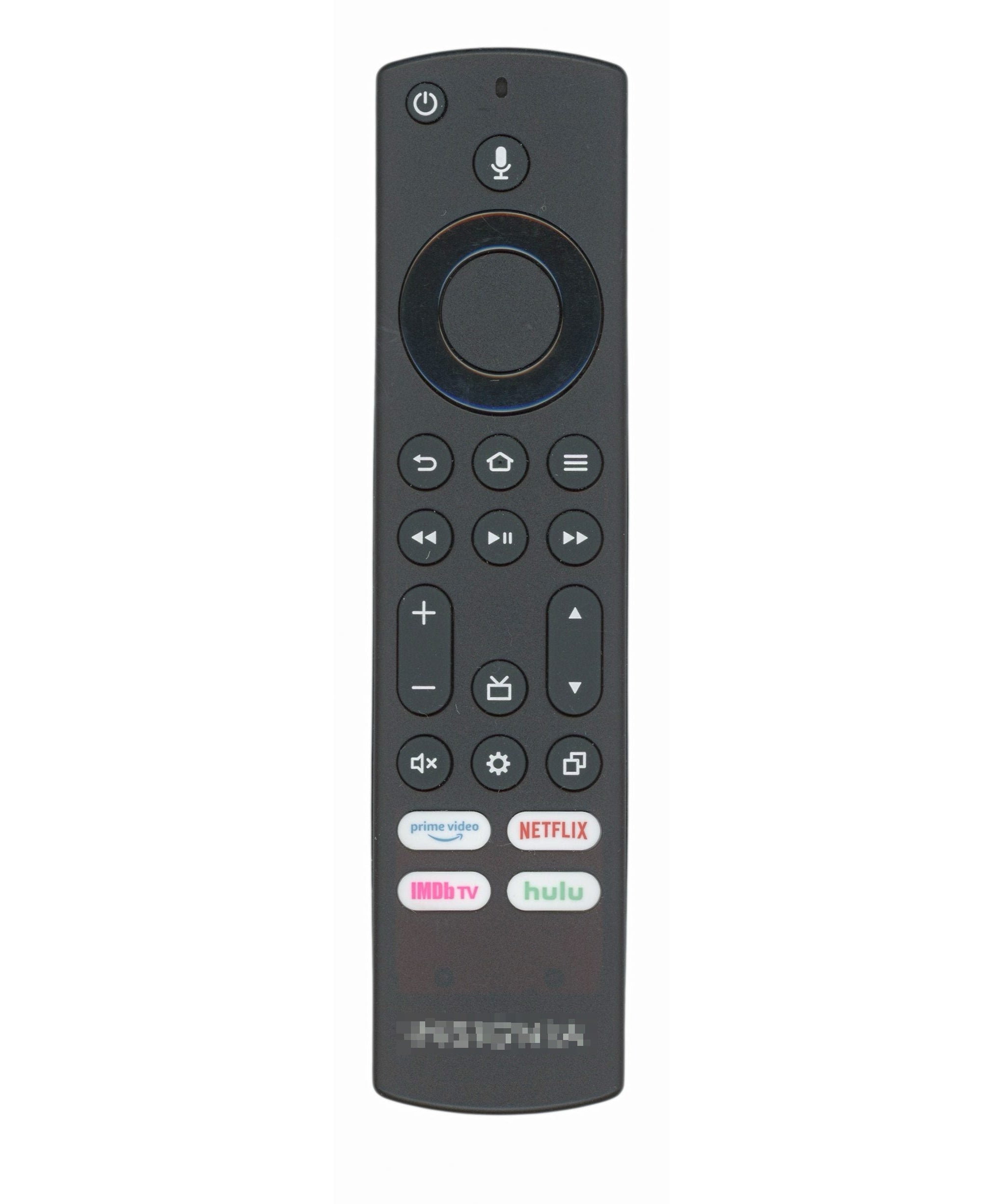 Insignia NS-RCFNA-21 rev B Fire TV Remote Control | Voice | Prime Video | Netflix | IMDb TV | Hulu - 398GM10BEBYN3HT